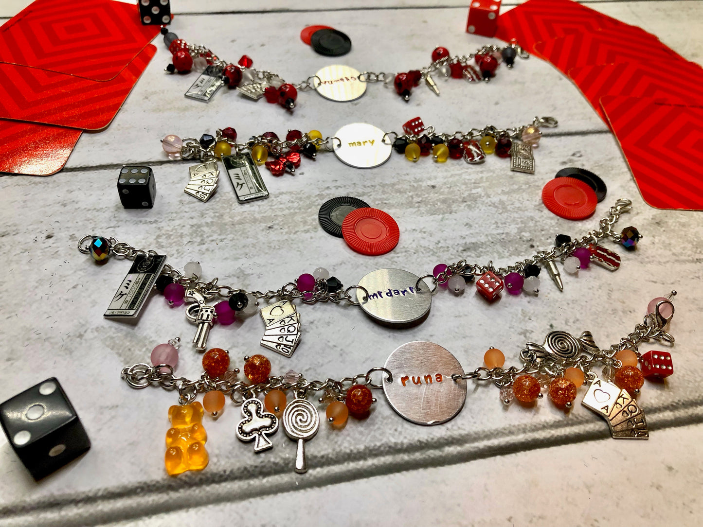 Kakegurui Character Bracelets