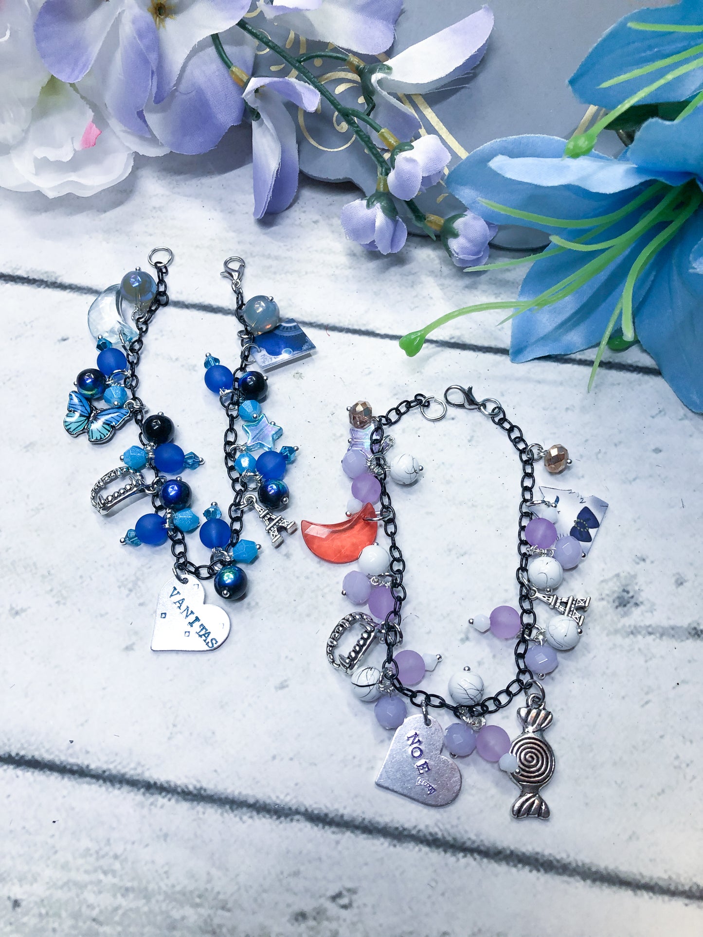 Vanitas and Noe Inspired Loaded Bracelets