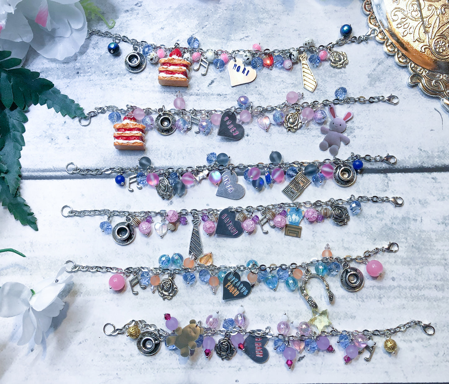 Host Club Character Inspired Loaded Bracelets