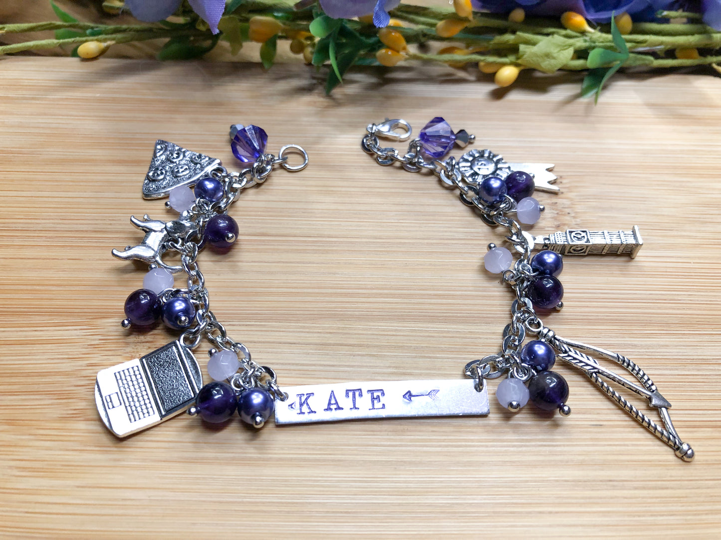 Hawkeye or Kate Inspired Loaded Bracelets