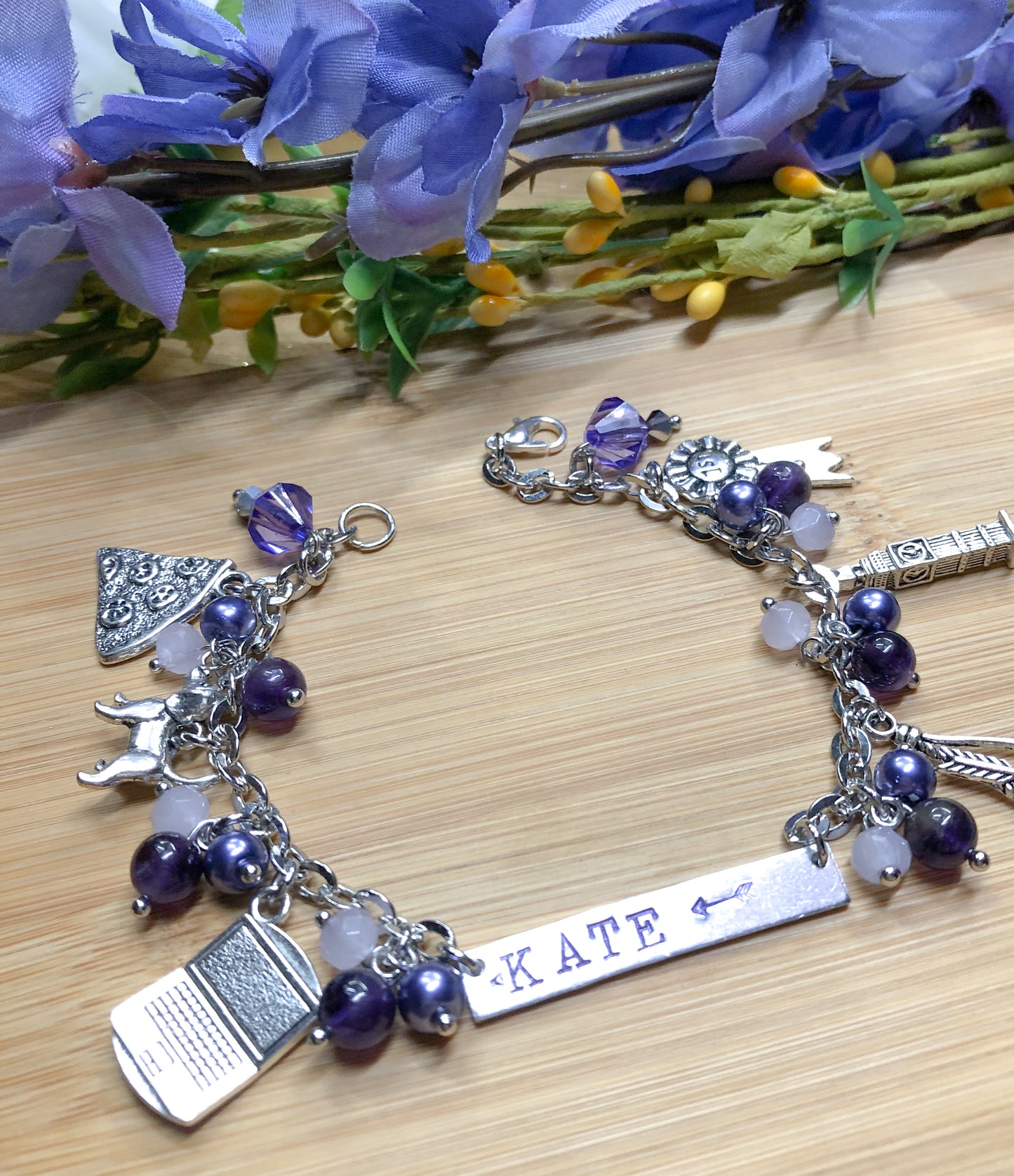 Hawkeye or Kate Inspired Loaded Bracelets