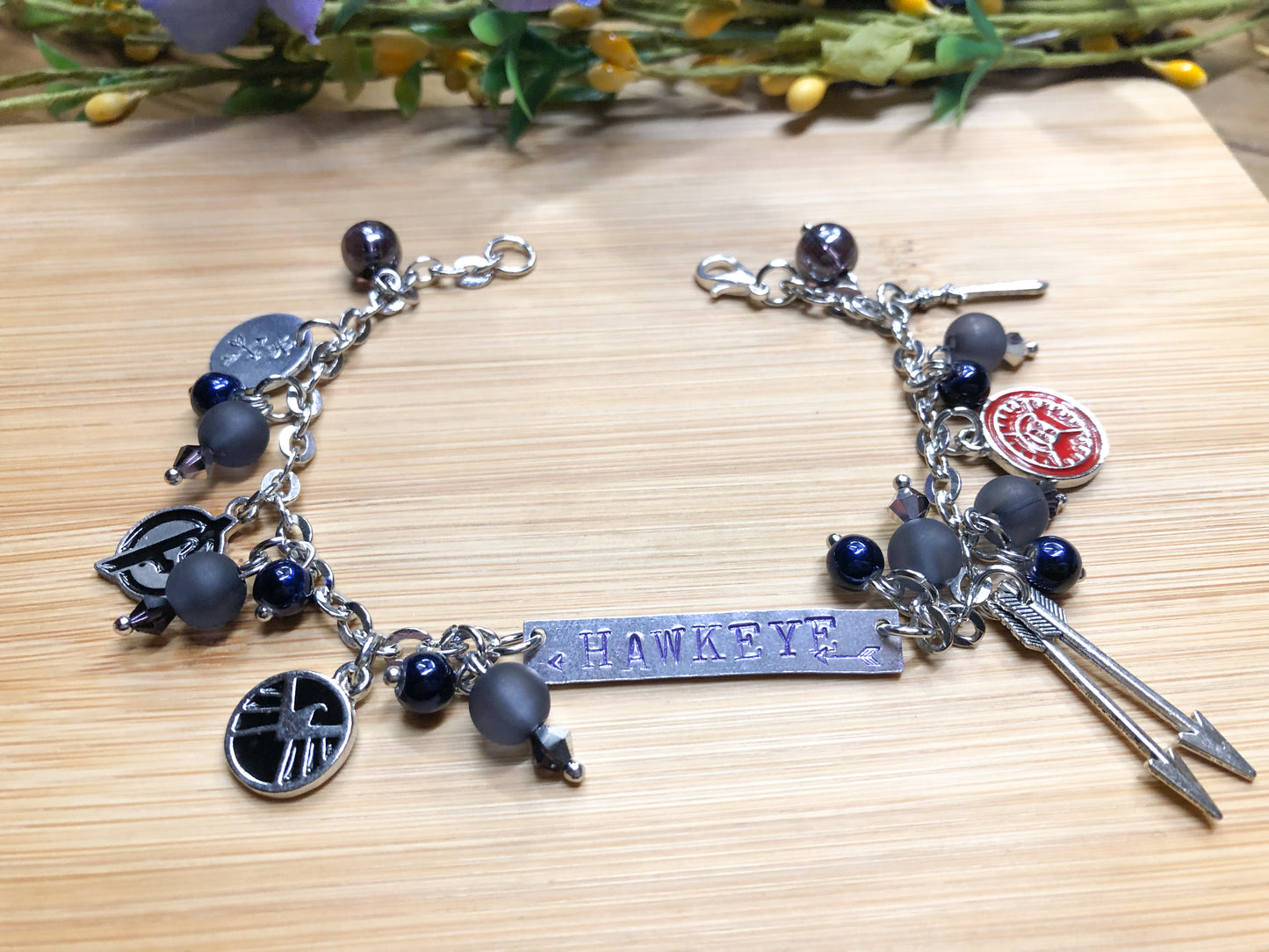 Hawkeye or Kate Inspired Loaded Bracelets