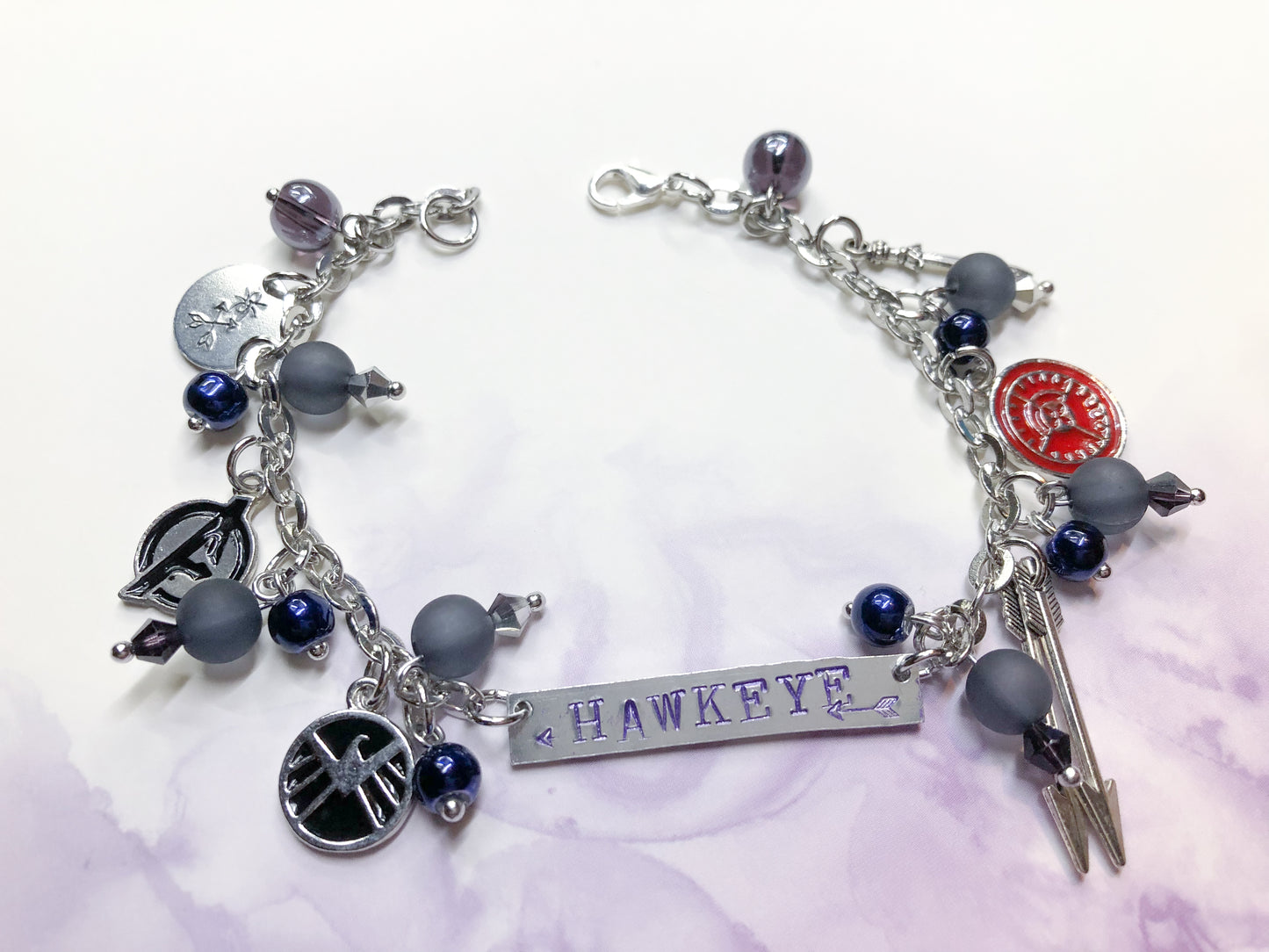 Hawkeye or Kate Inspired Loaded Bracelets
