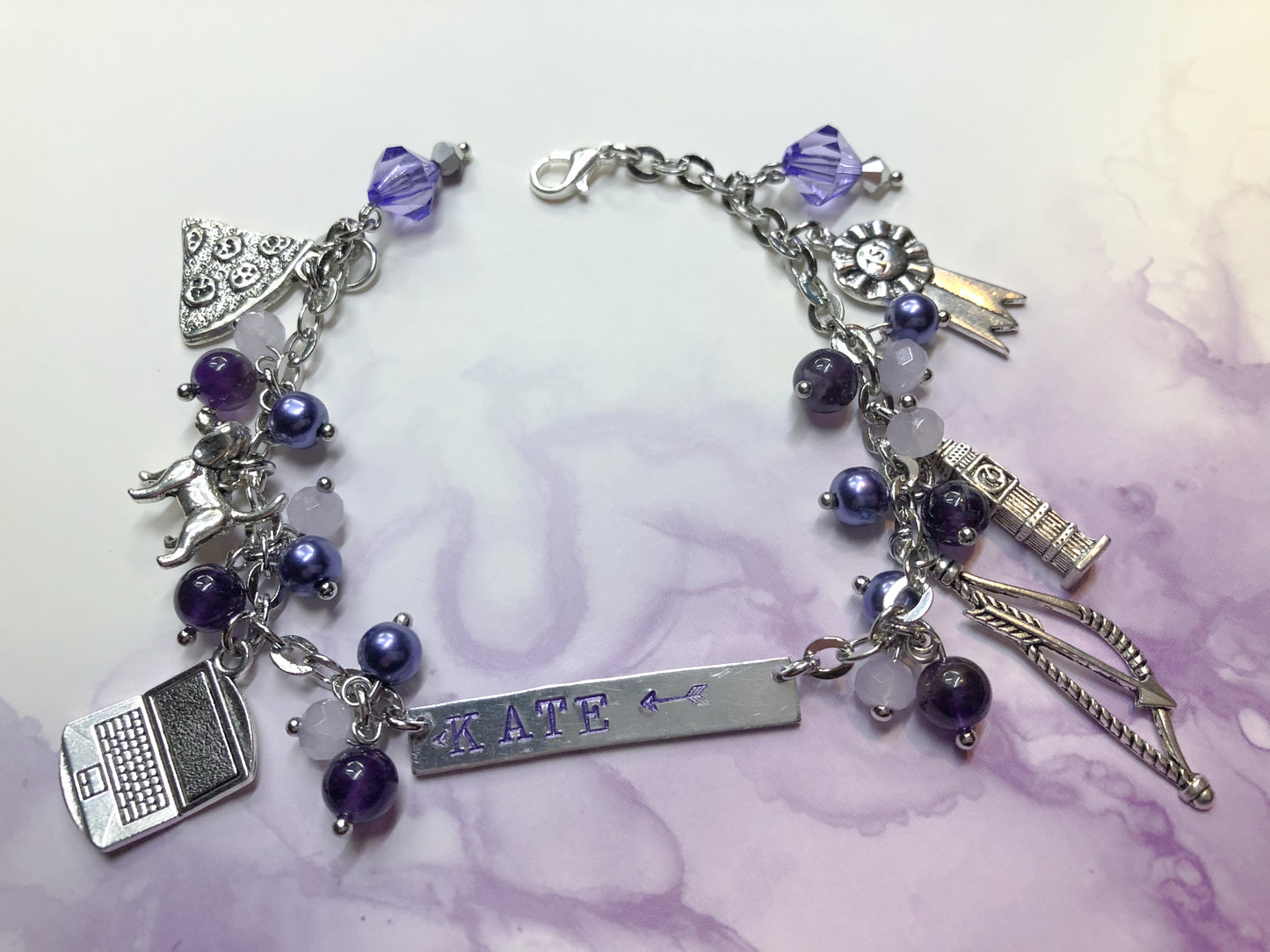 Hawkeye or Kate Inspired Loaded Bracelets