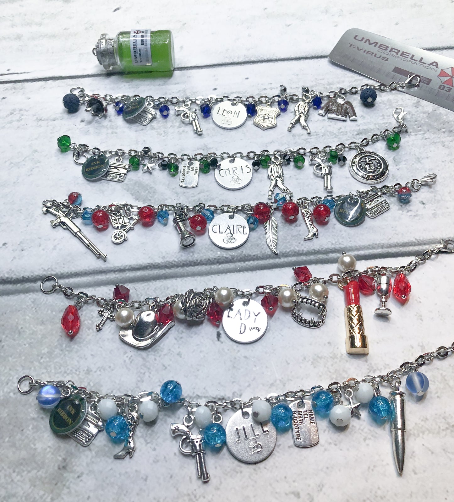 RE Character Loaded Bracelet