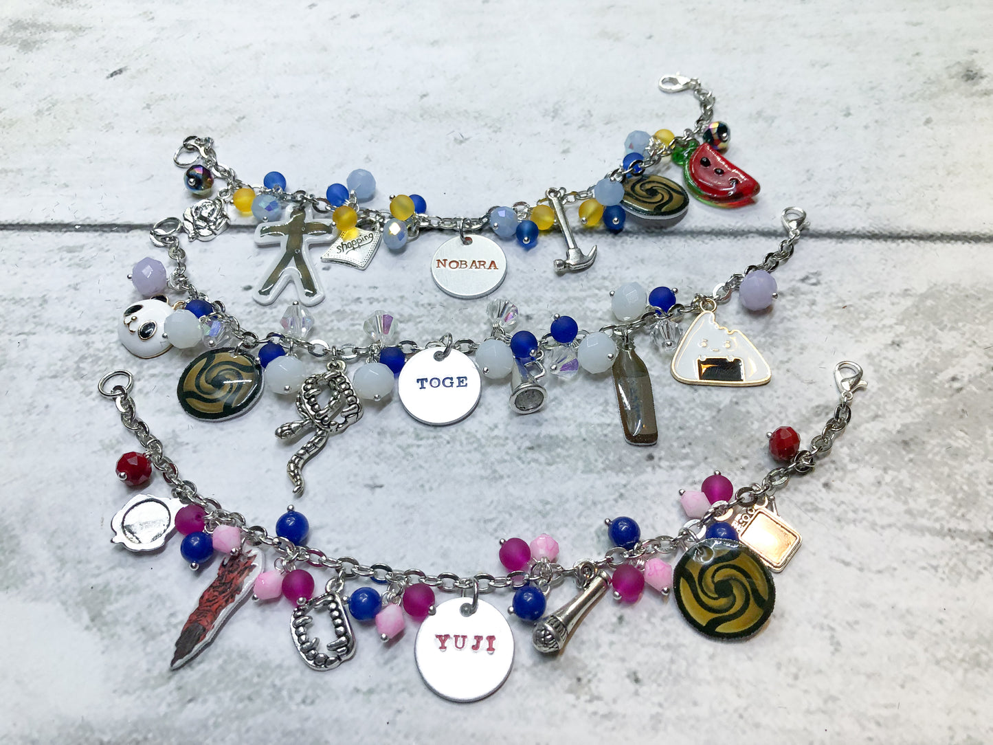 JJK Character Inspired Loaded Bracelets