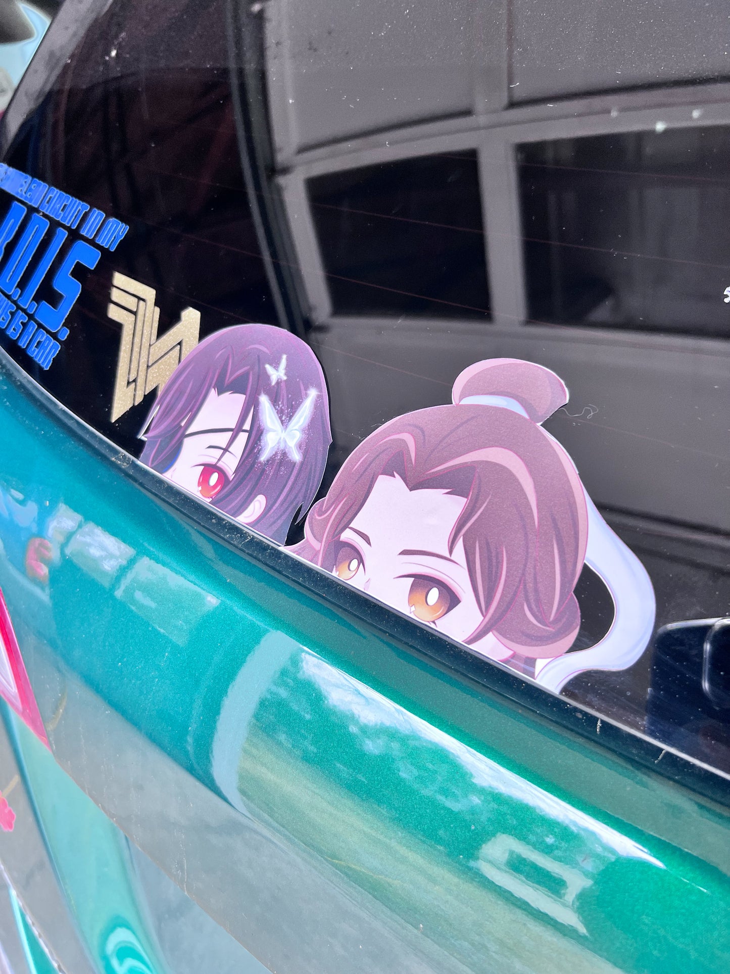Heavens Blessing Character Inspired Peeker Stickers