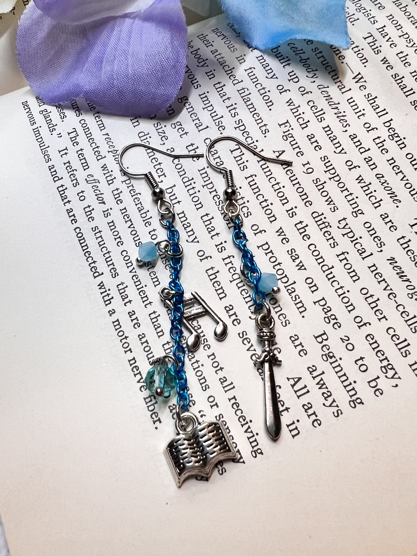 Untamed Asymmetrical Character Earrings