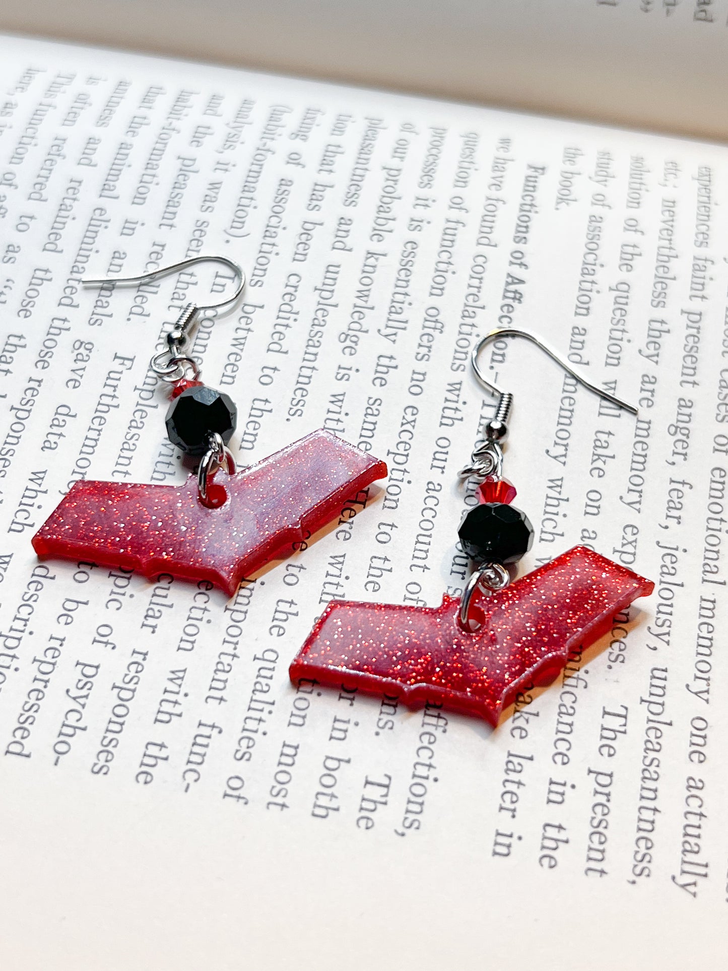 Redhood Inspired Earrings