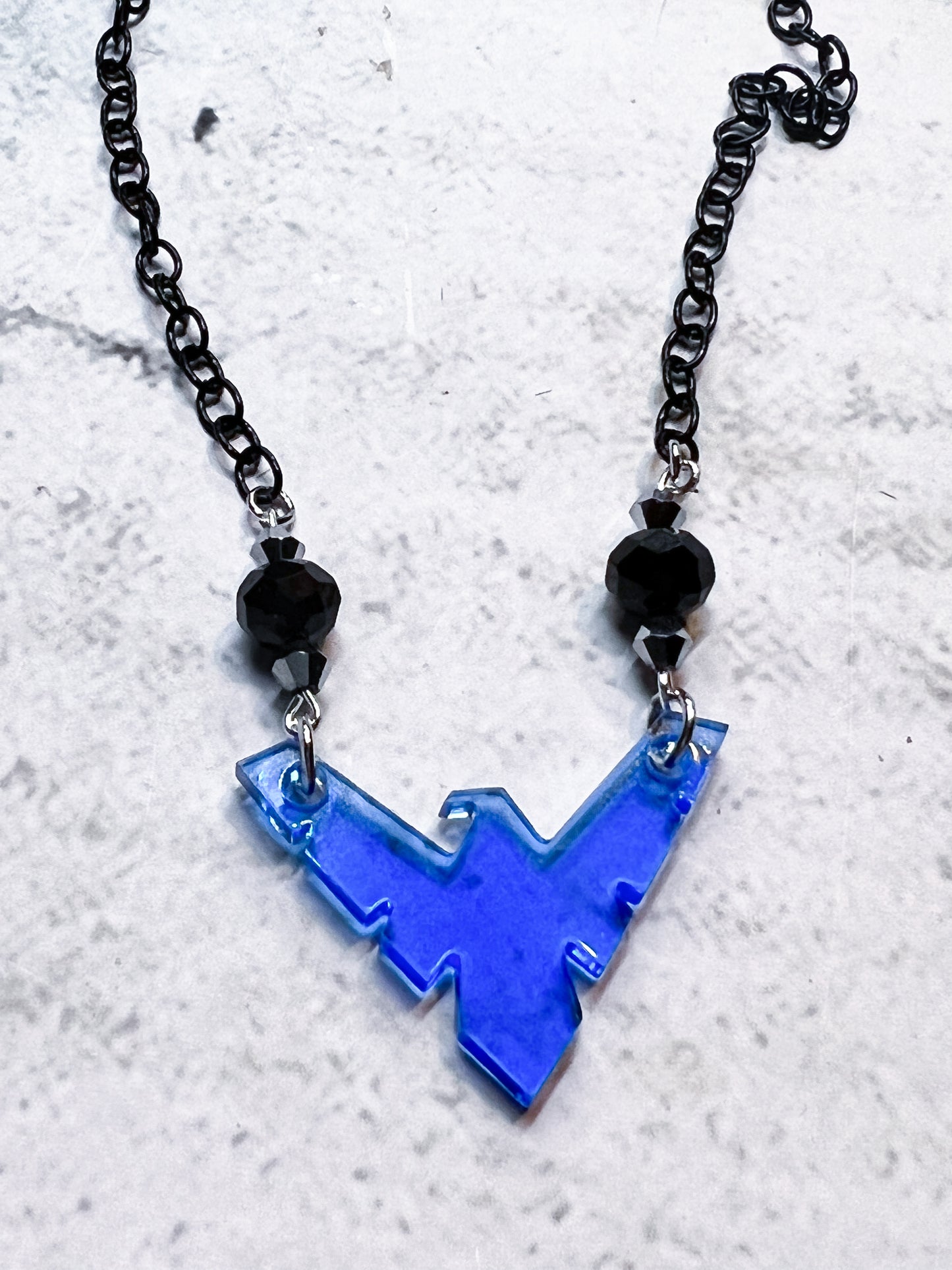 Nightwing Inspired Necklace