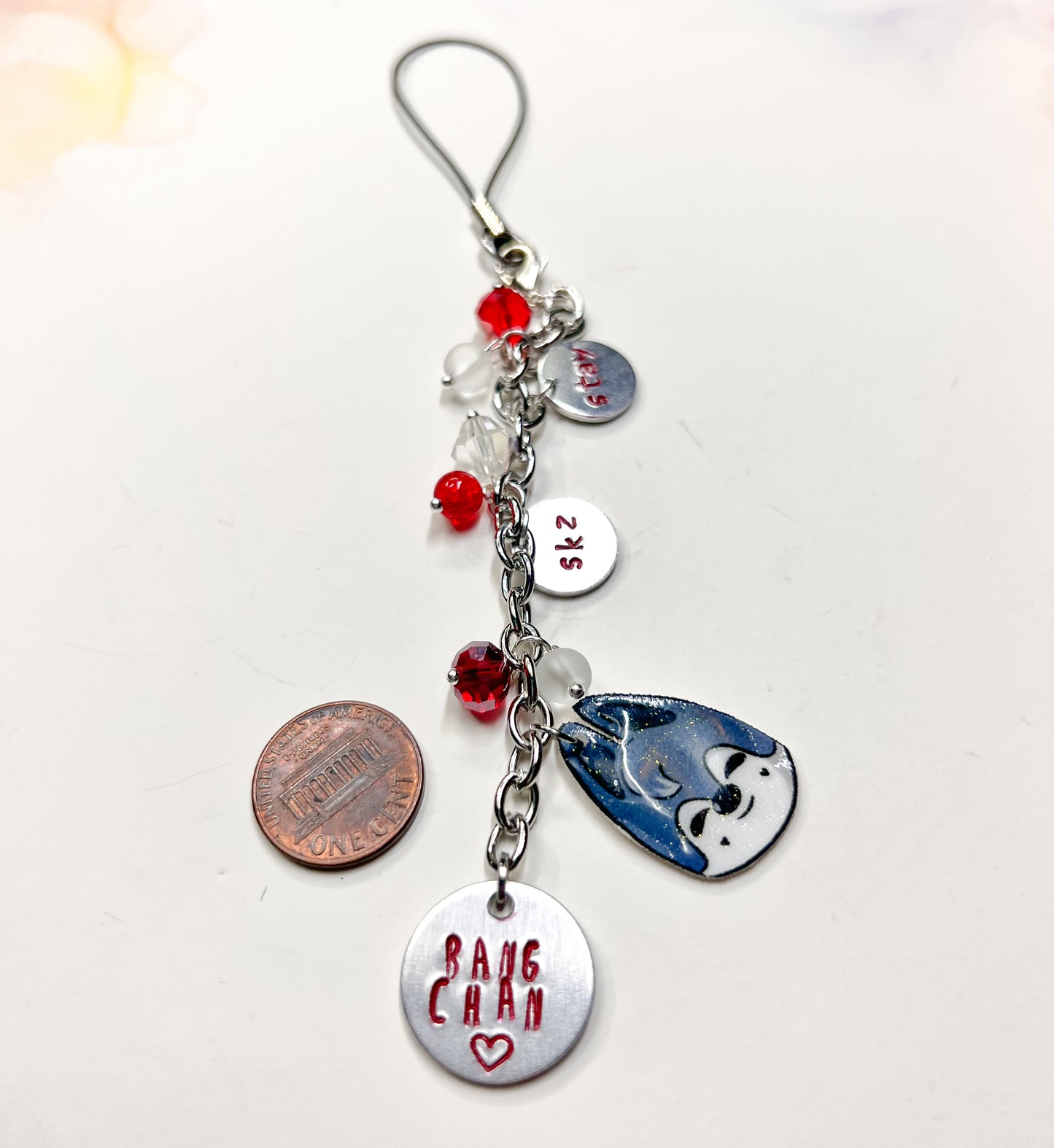 K-Pop Stray Kids Inspired Light Stick Charms