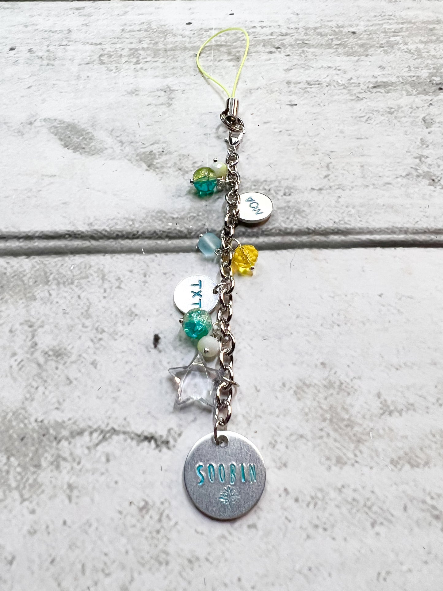 K-Pop TXT Inspired Light Stick Charms