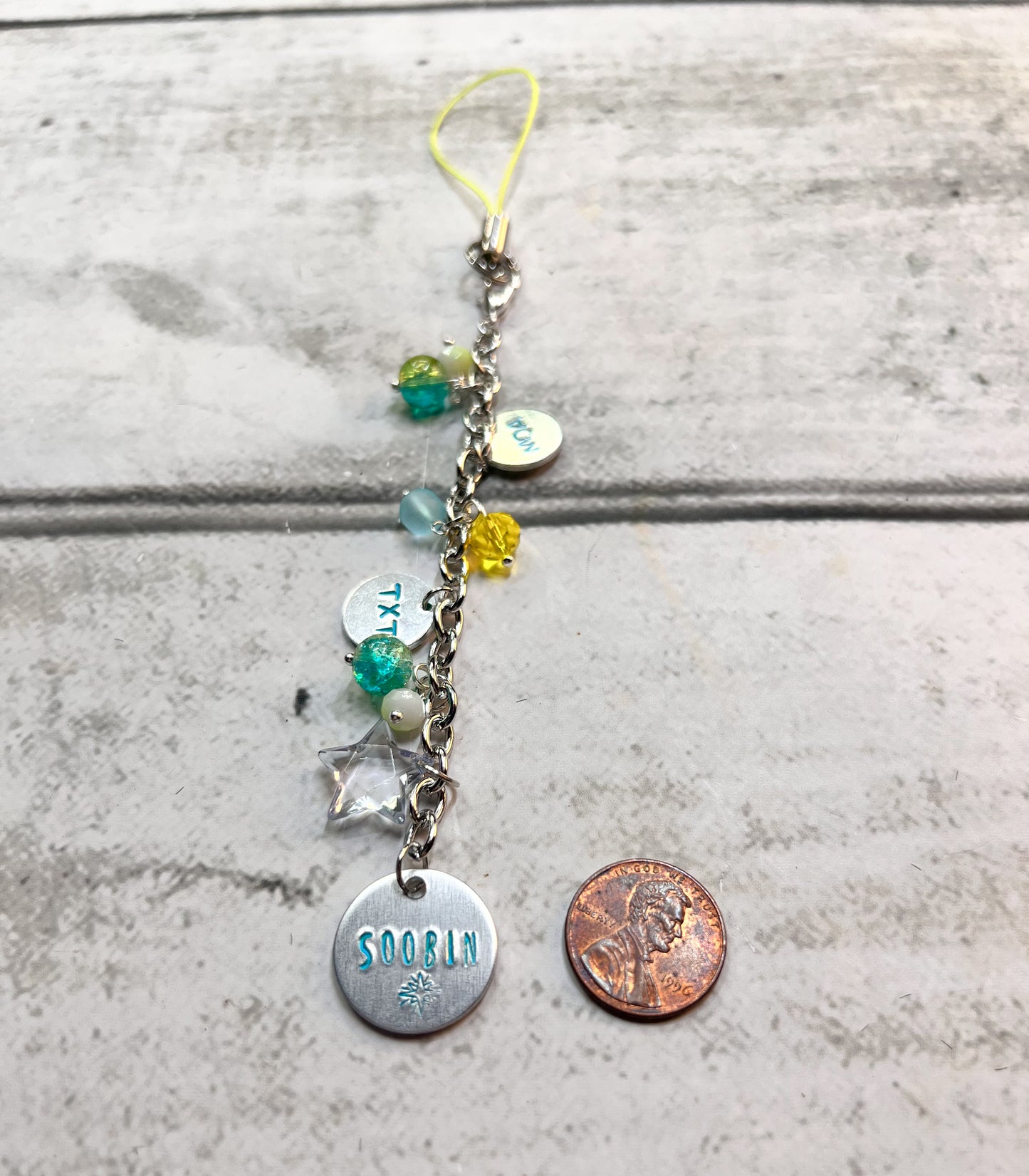 K-Pop TXT Inspired Light Stick Charms