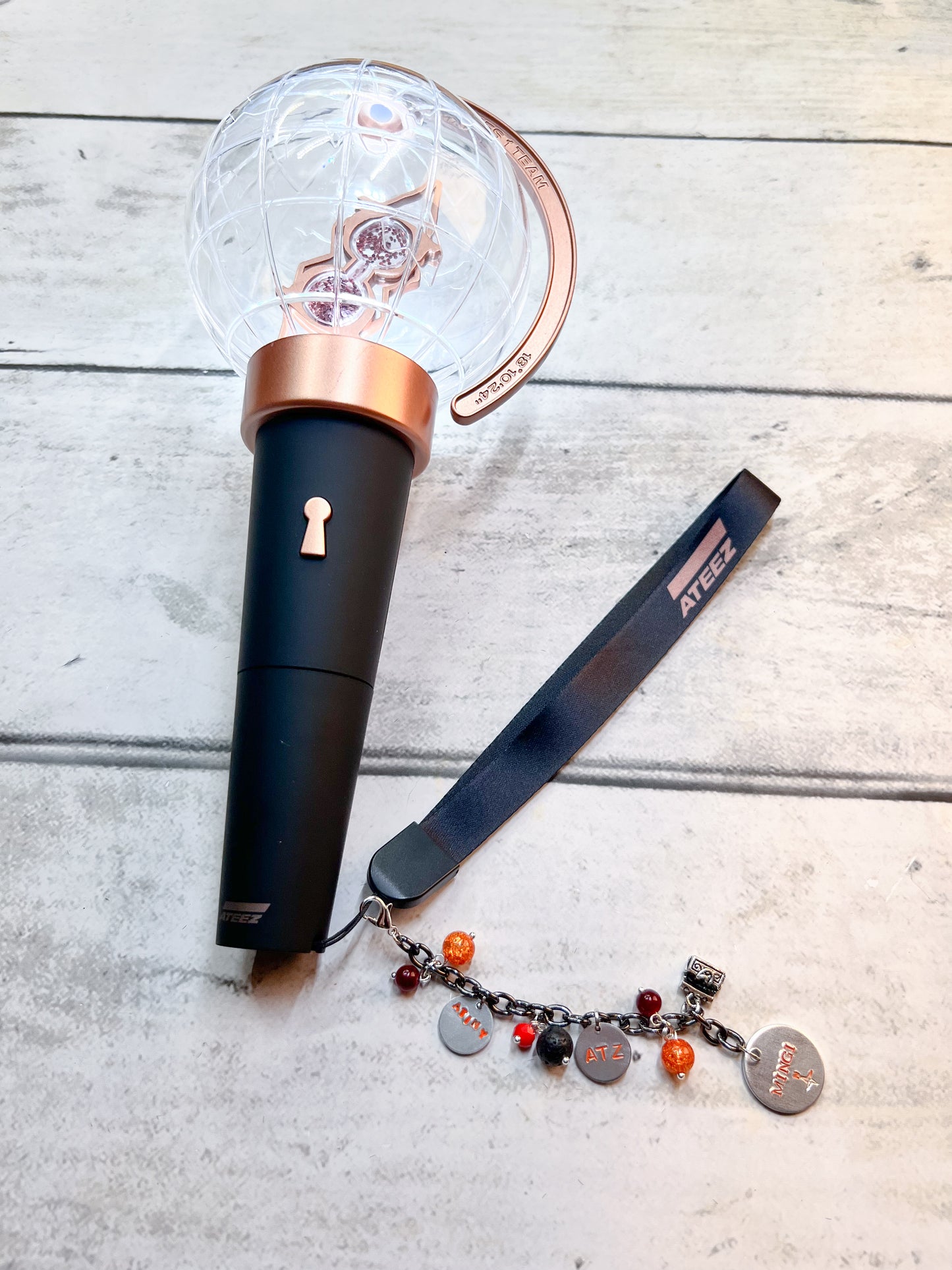 K-Pop Ateez Inspired Light Stick Charms