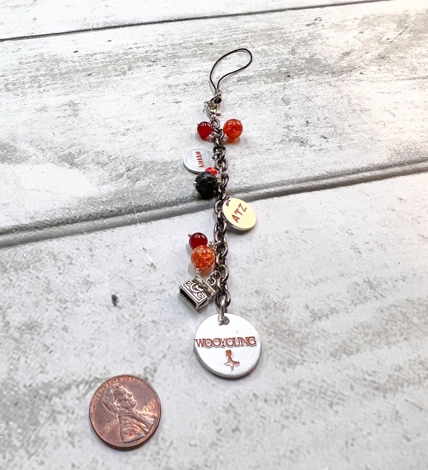 K-Pop Ateez Inspired Light Stick Charms