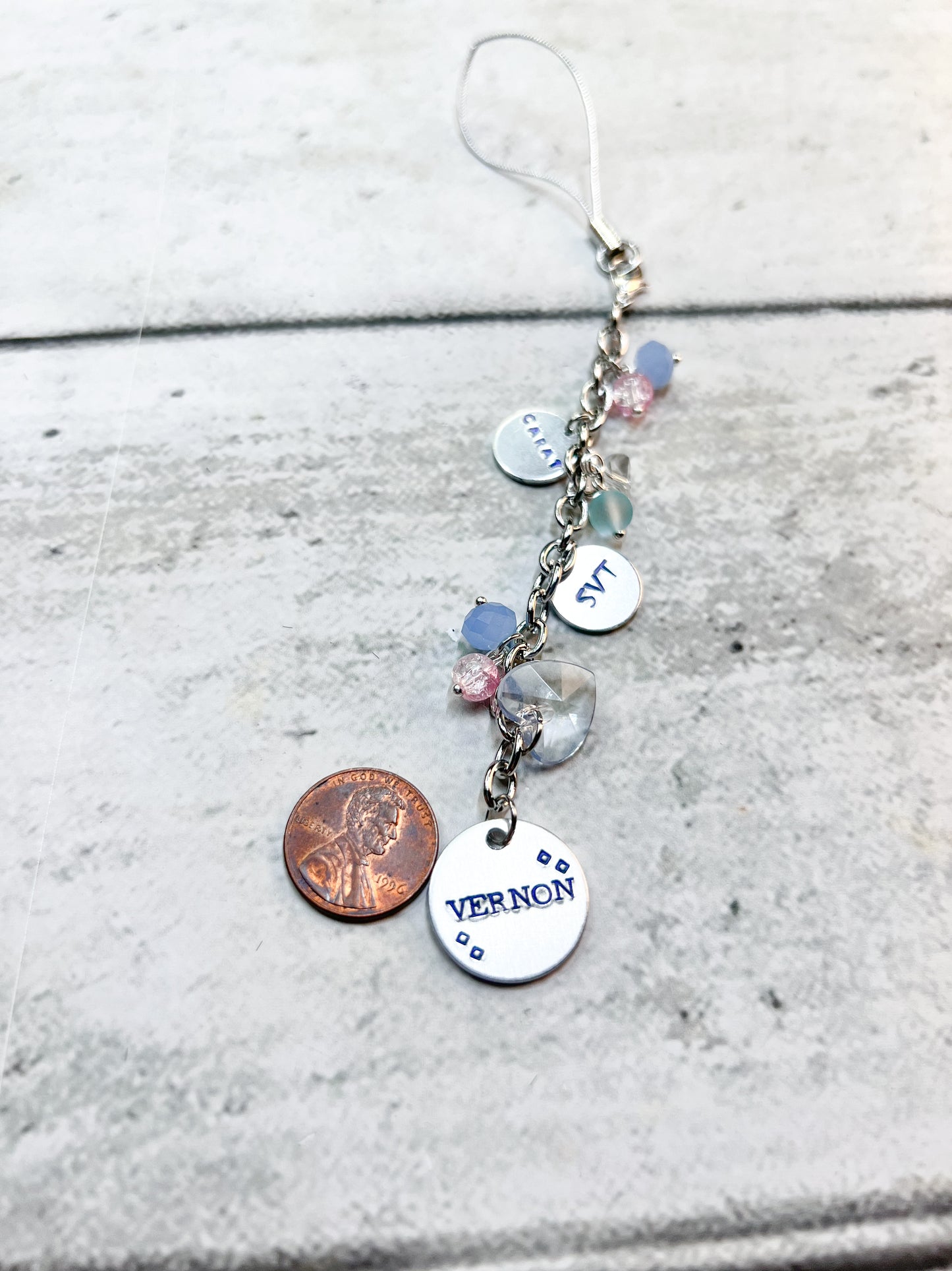K-Pop Seventeen Inspired Light Stick Charms