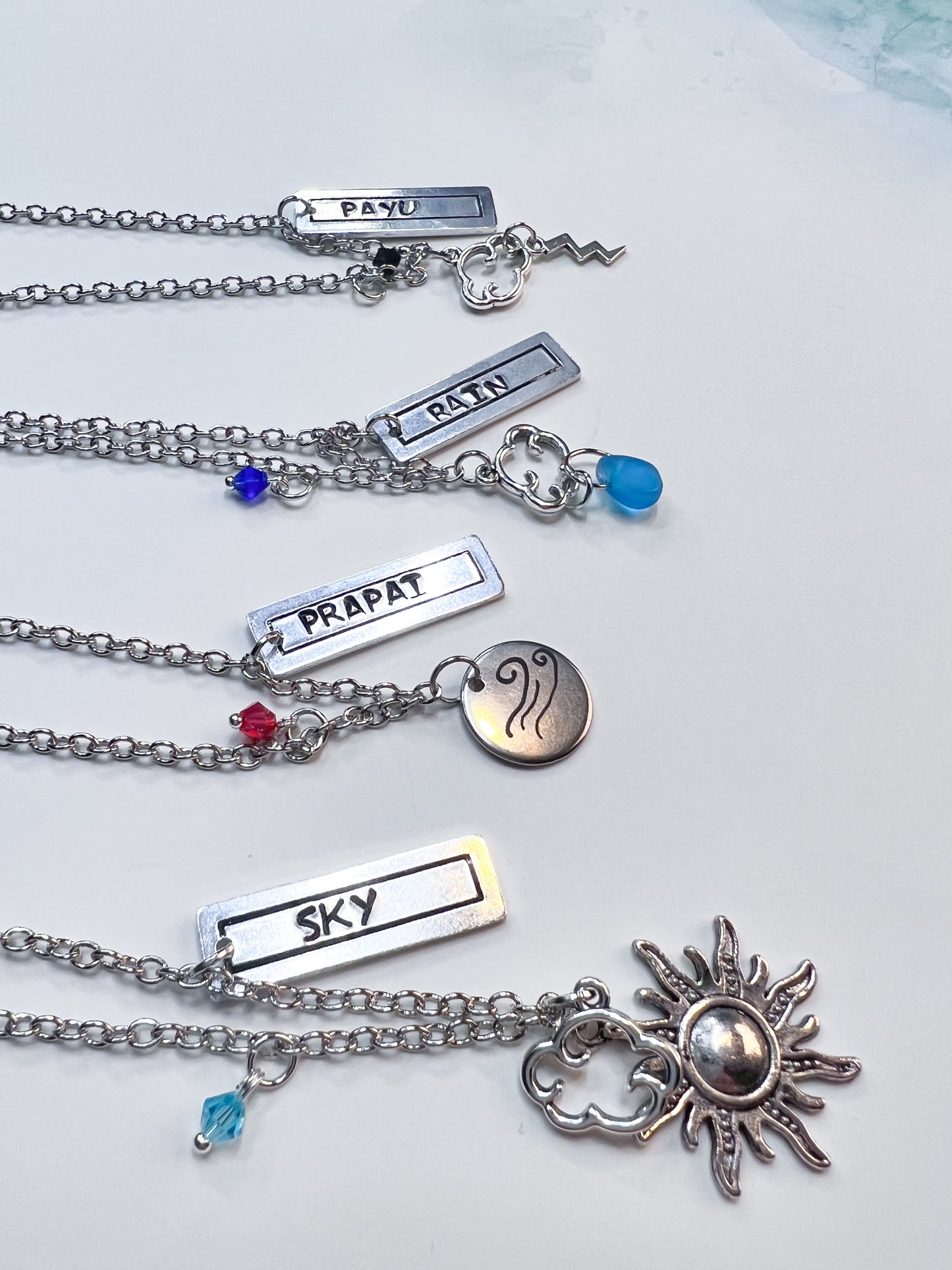 Love In the air Character Necklaces