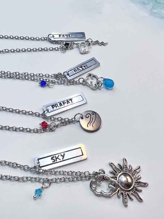 Love In the air Character Necklaces