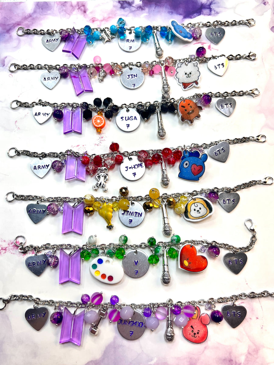 BTS Bias Loaded Bracelet – Nerdy Robots Jewelry