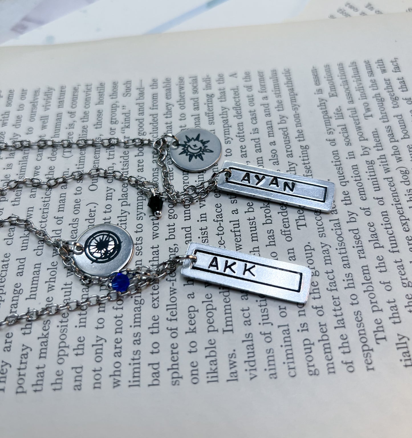 Eclipse Character Necklaces