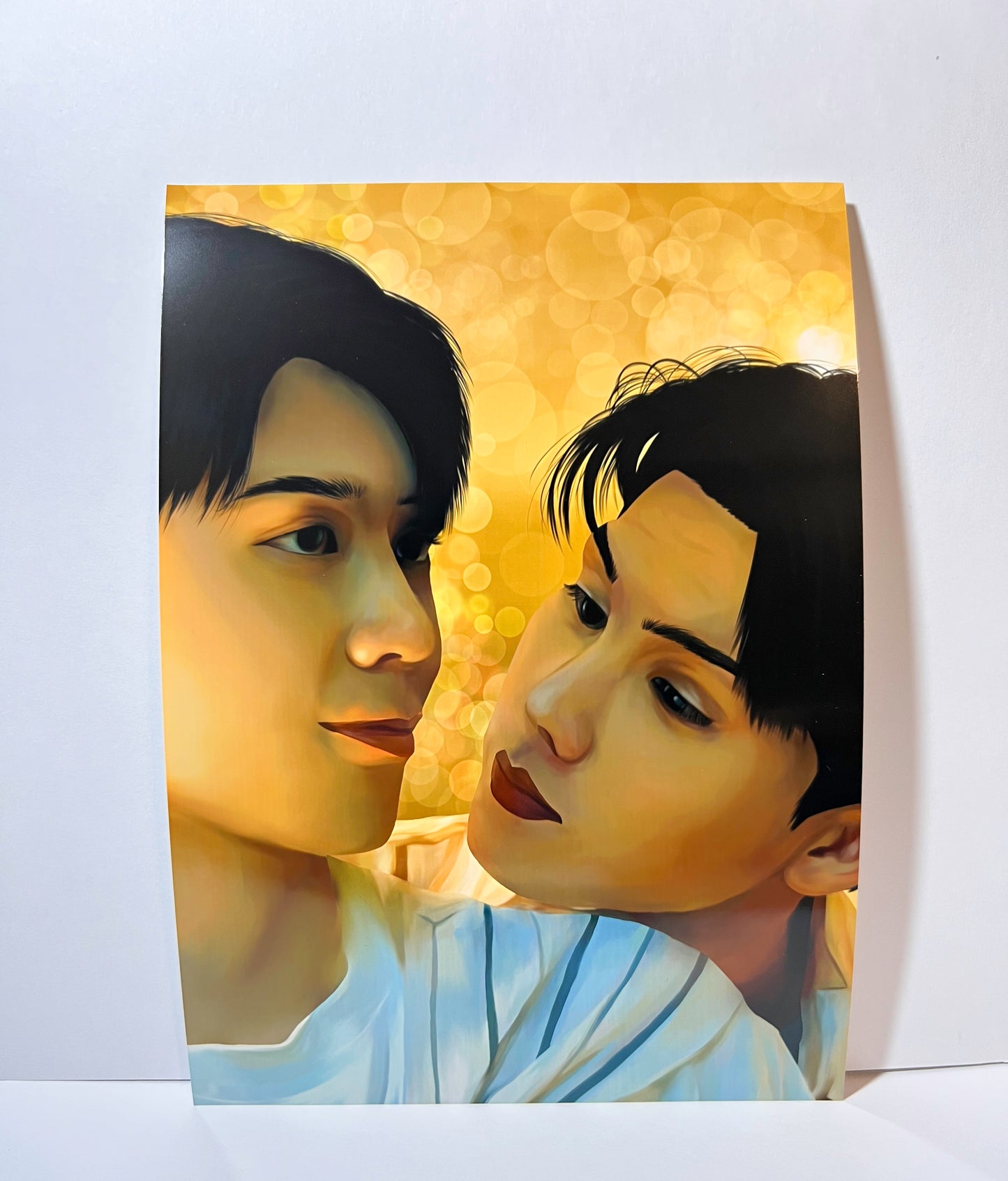 Sky and Prapai Love in the Air Print