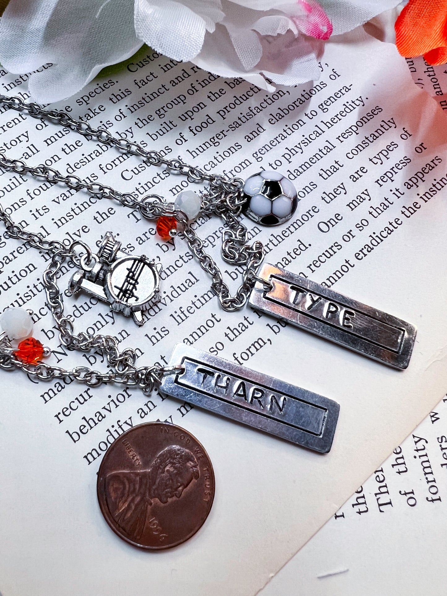 Tharn and Type Character Necklaces