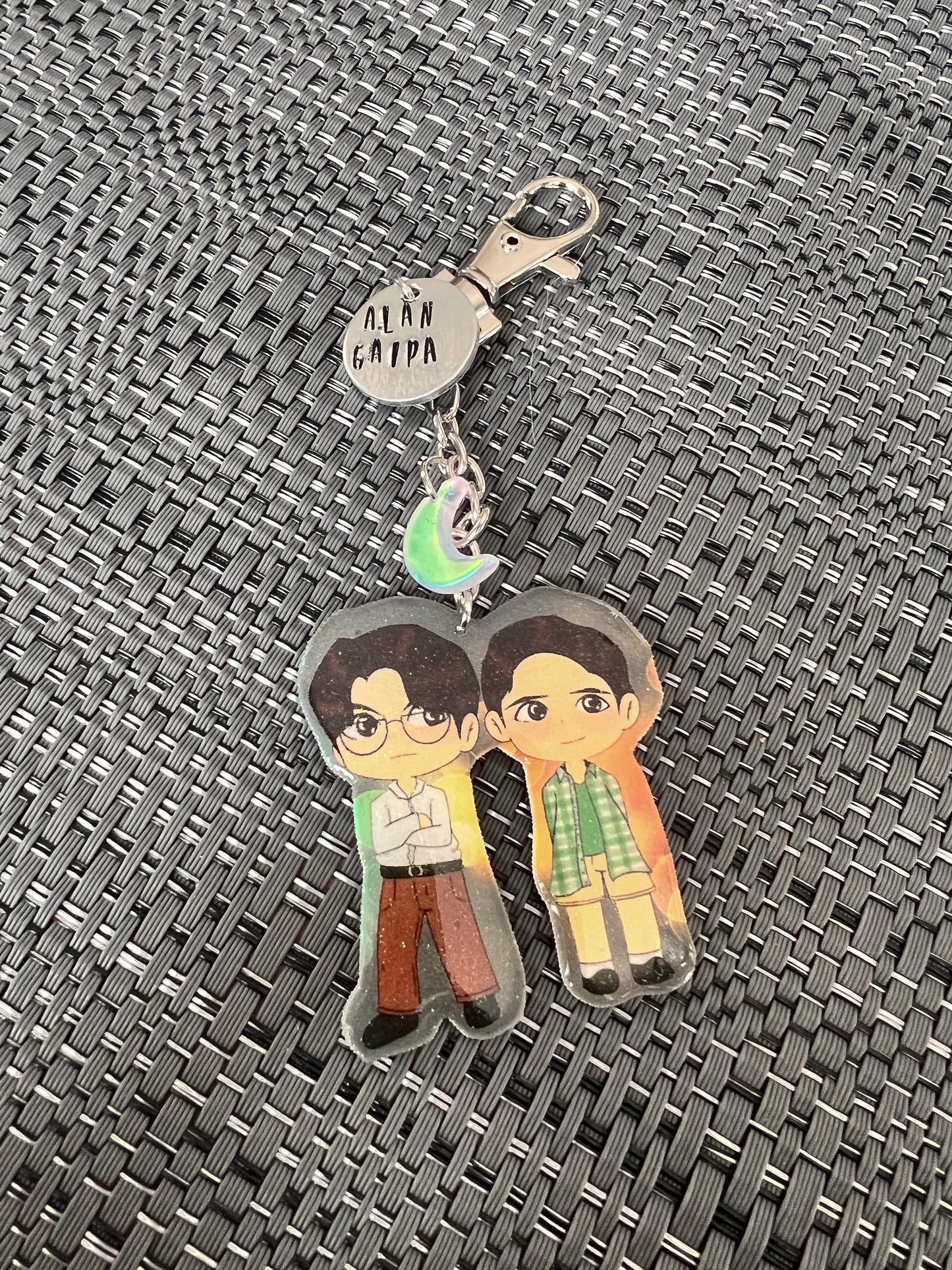 Moonlight Chicken Couples KeyChains