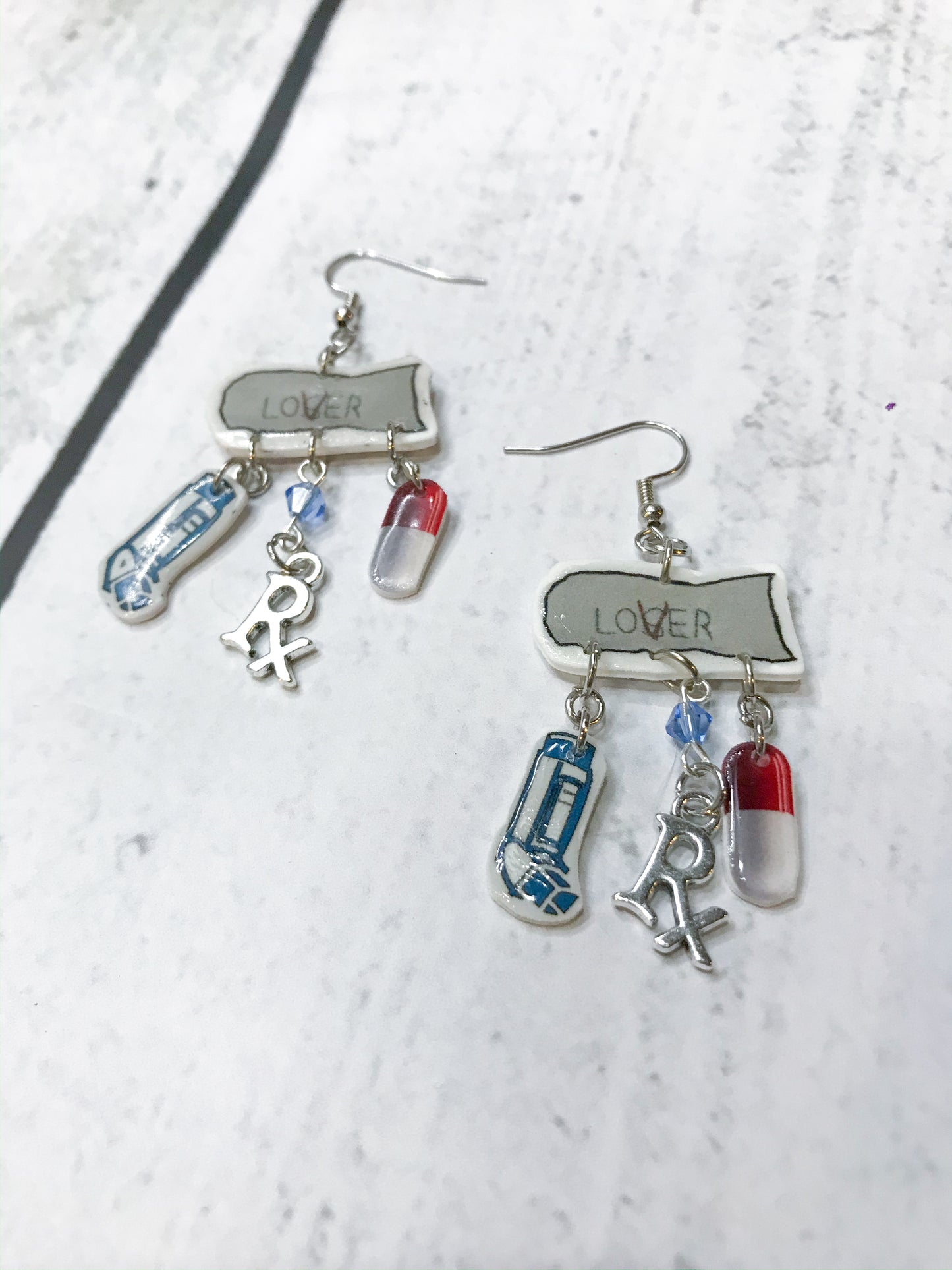Eddie Kaspbrack Inspired Earrings