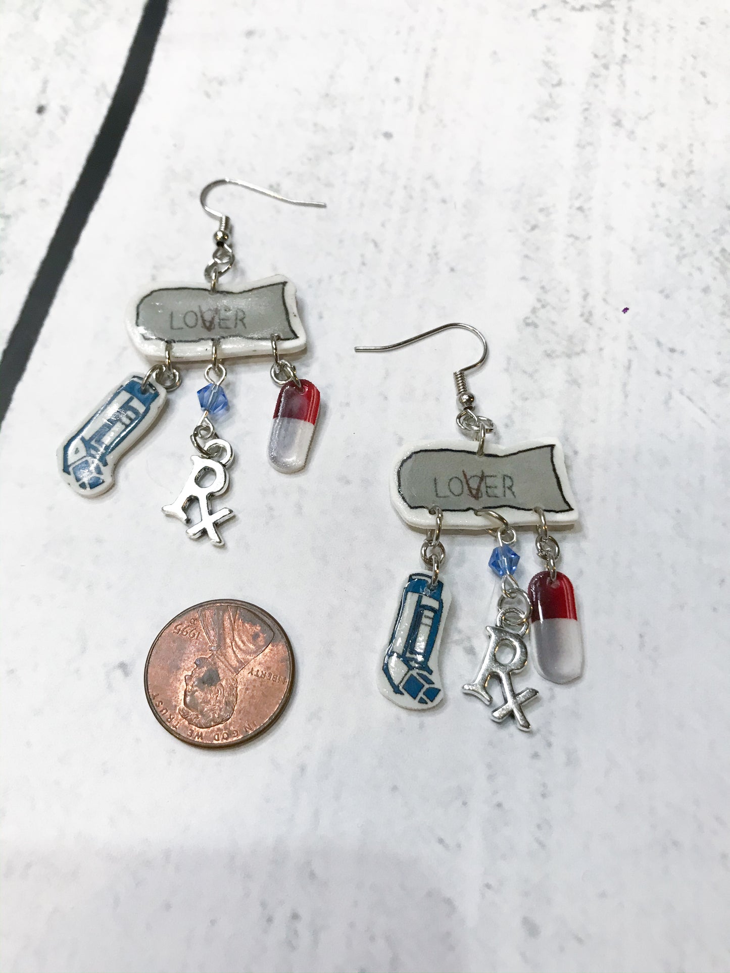 Eddie Kaspbrack Inspired Earrings