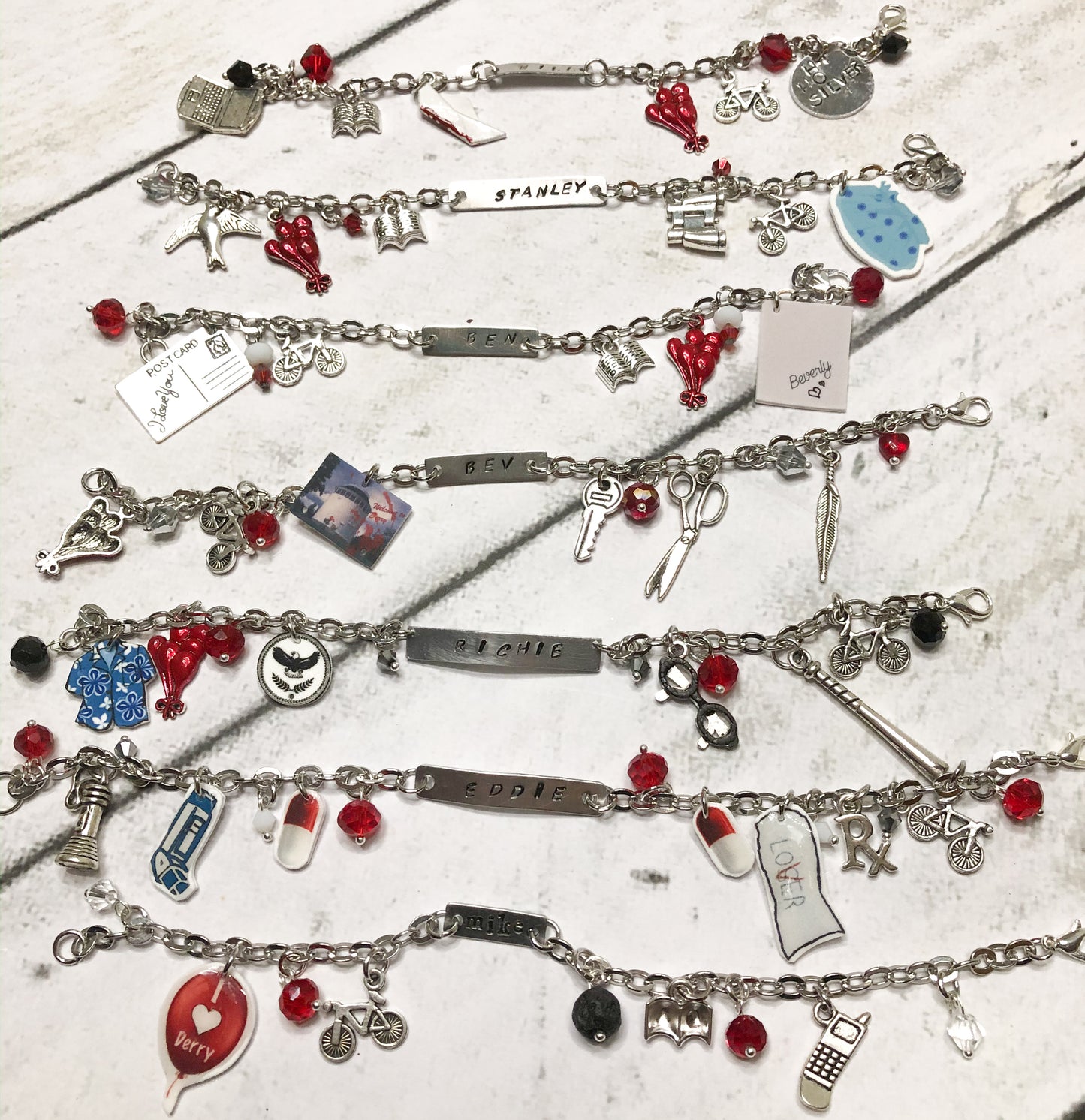 Loser's Charm Bracelets