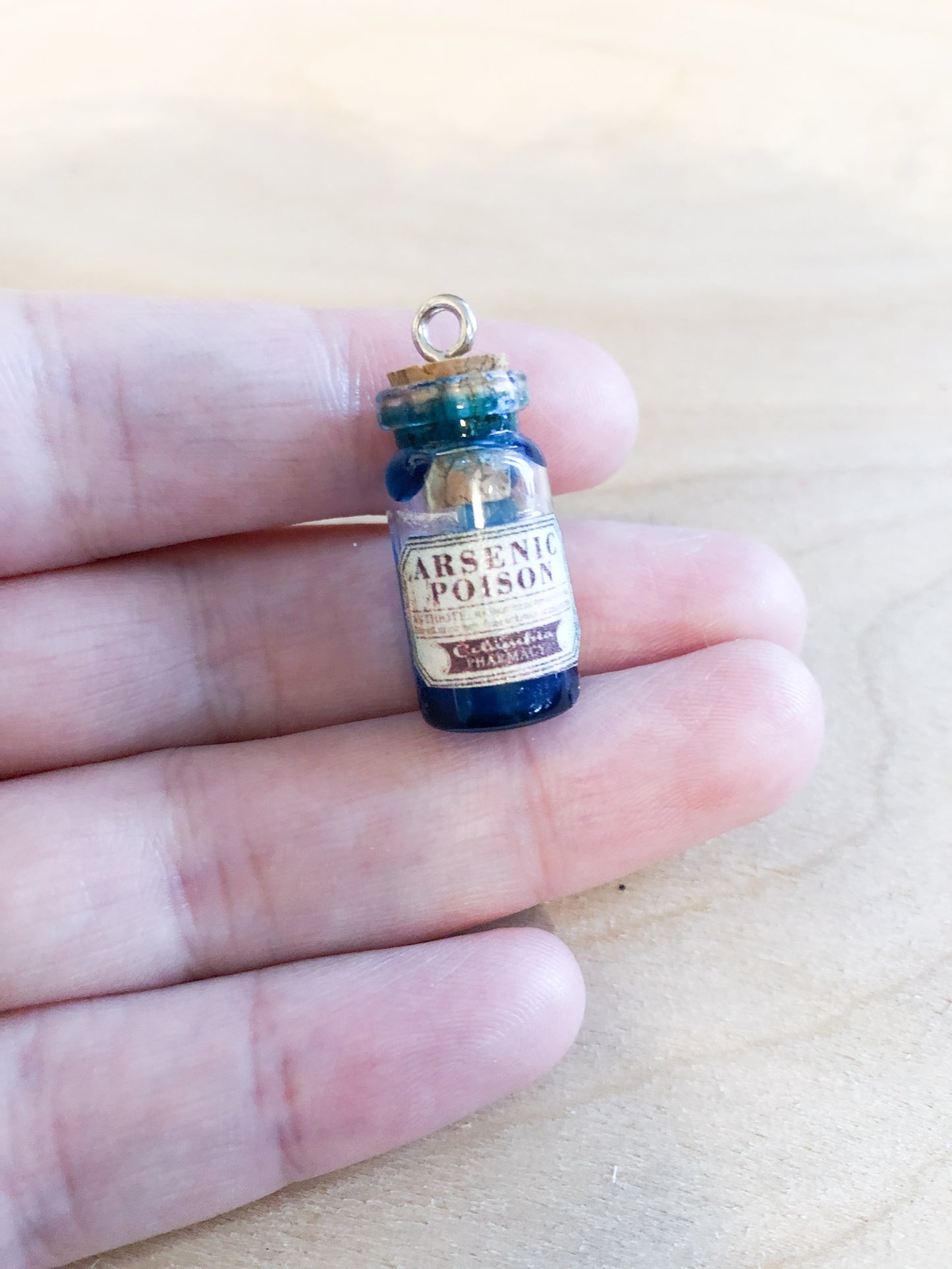 Vintage Poison Bottle Earrings