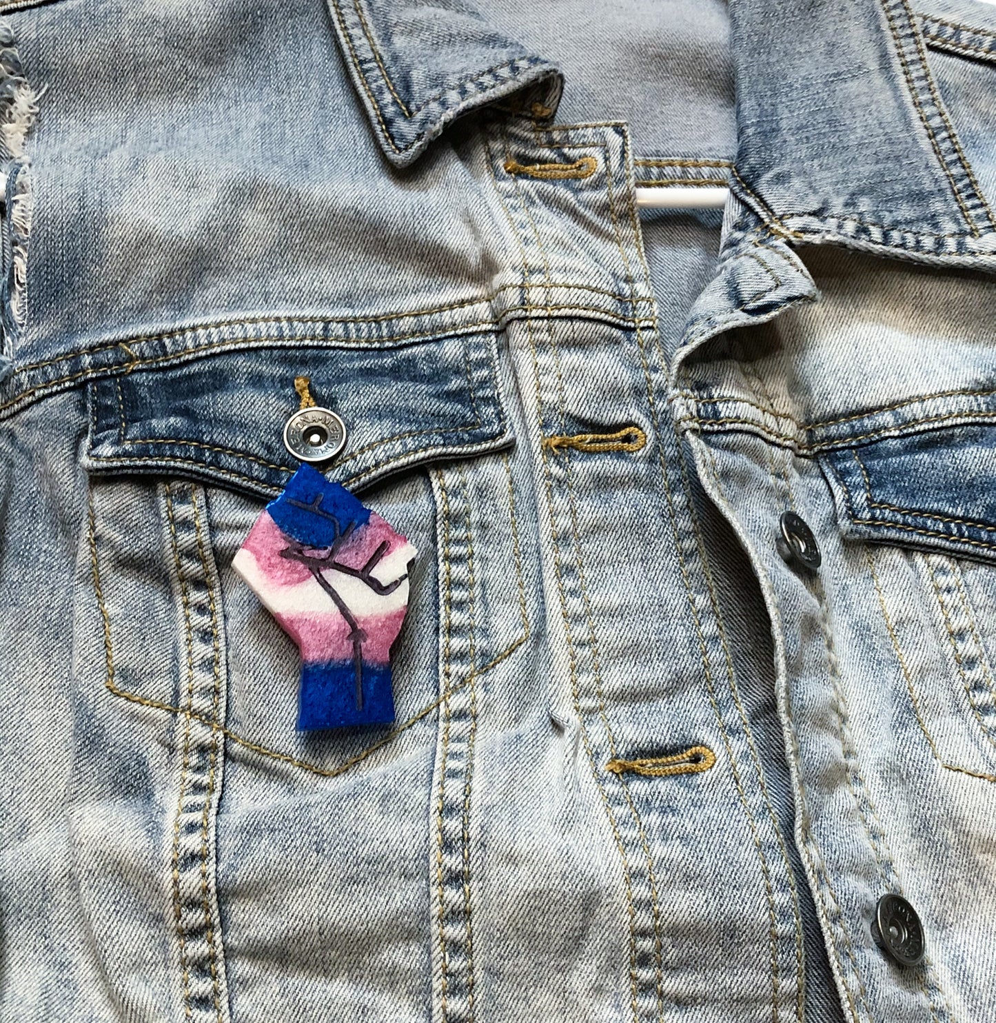 Pride Fist Pins