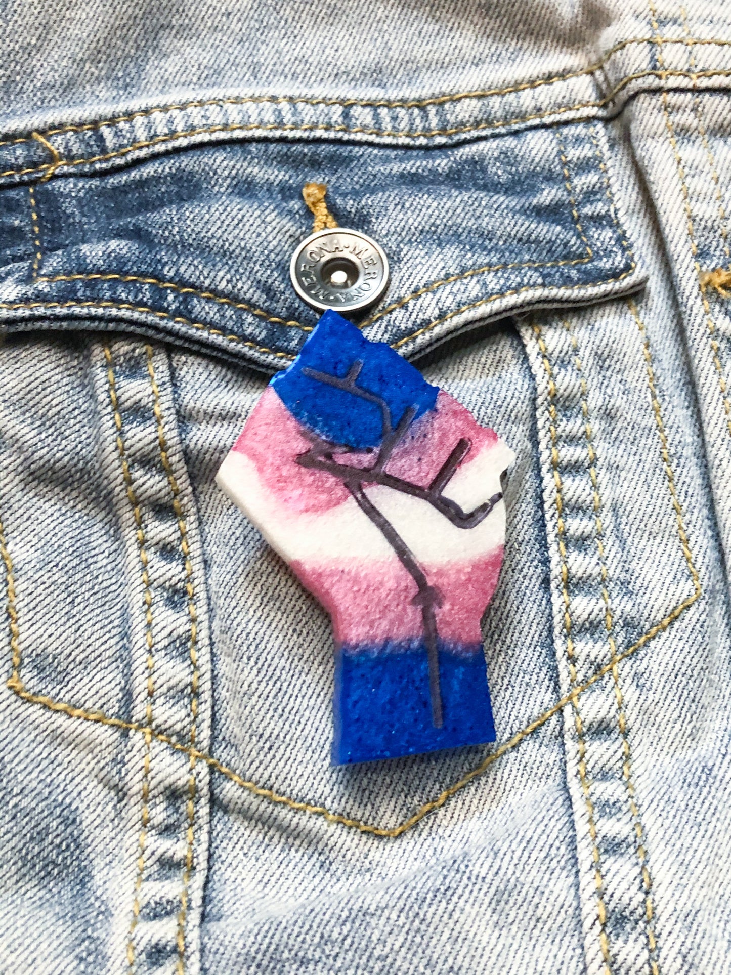 Pride Fist Pins