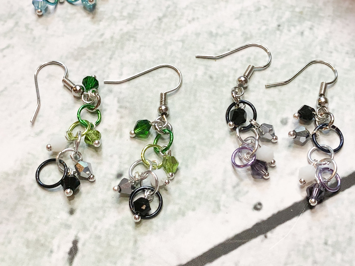 Pride Crystal Earrings