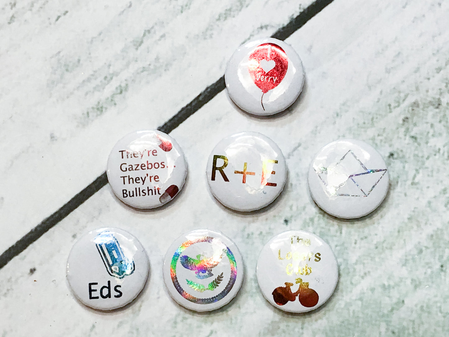 Losers Club Foiled Pin Set