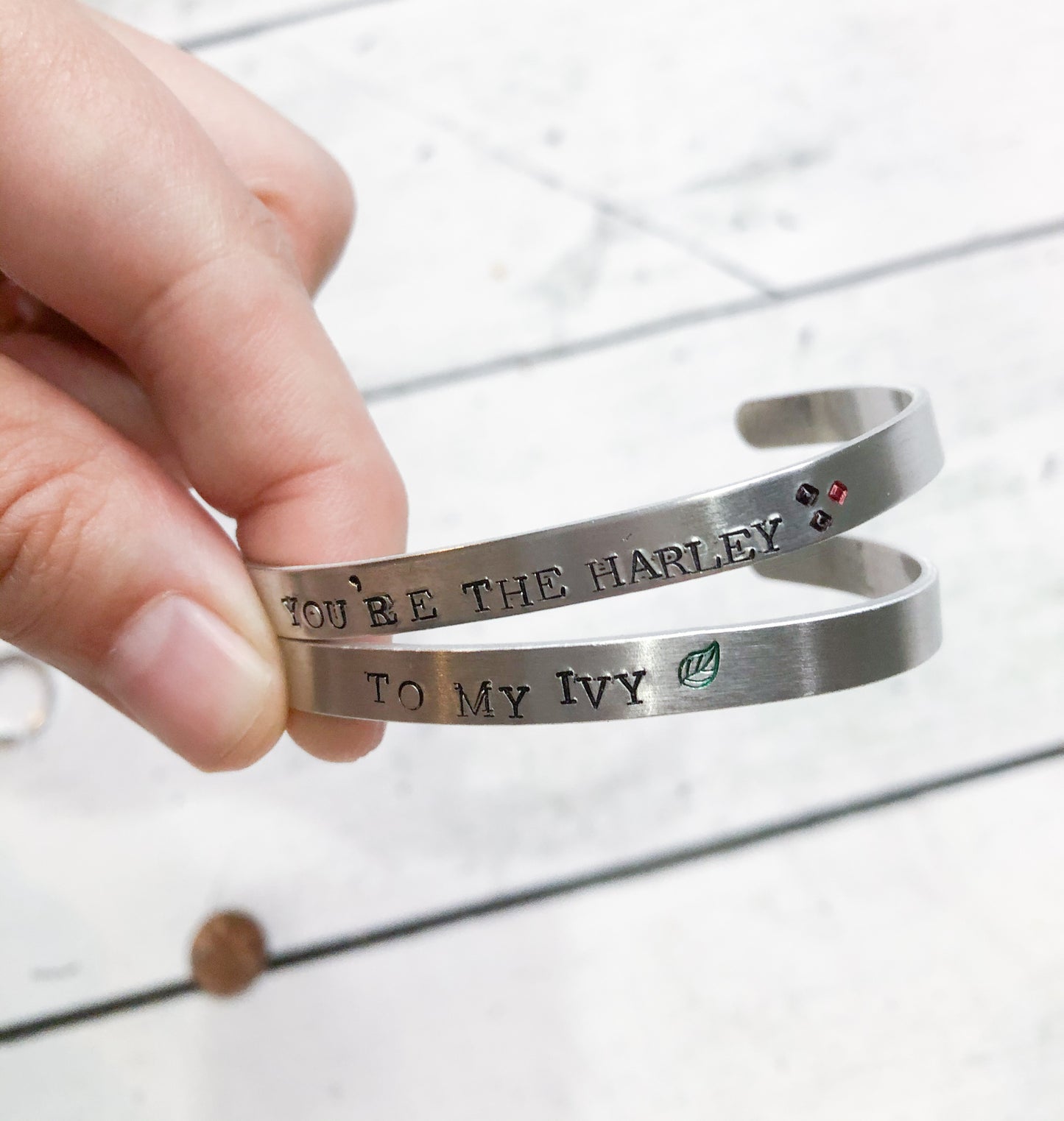 Harley to My Ivy Bff or Couples Bracelets
