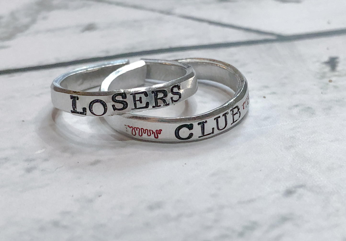 Losers Club Stackable Rings