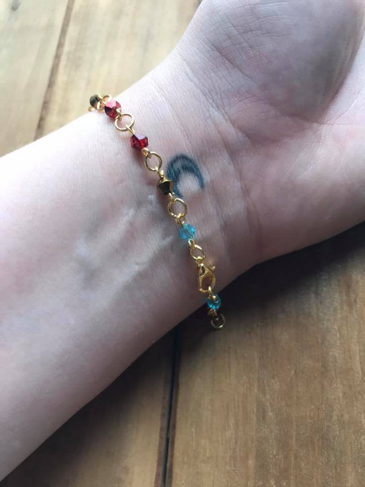 Iron Man Crystal Bracelet