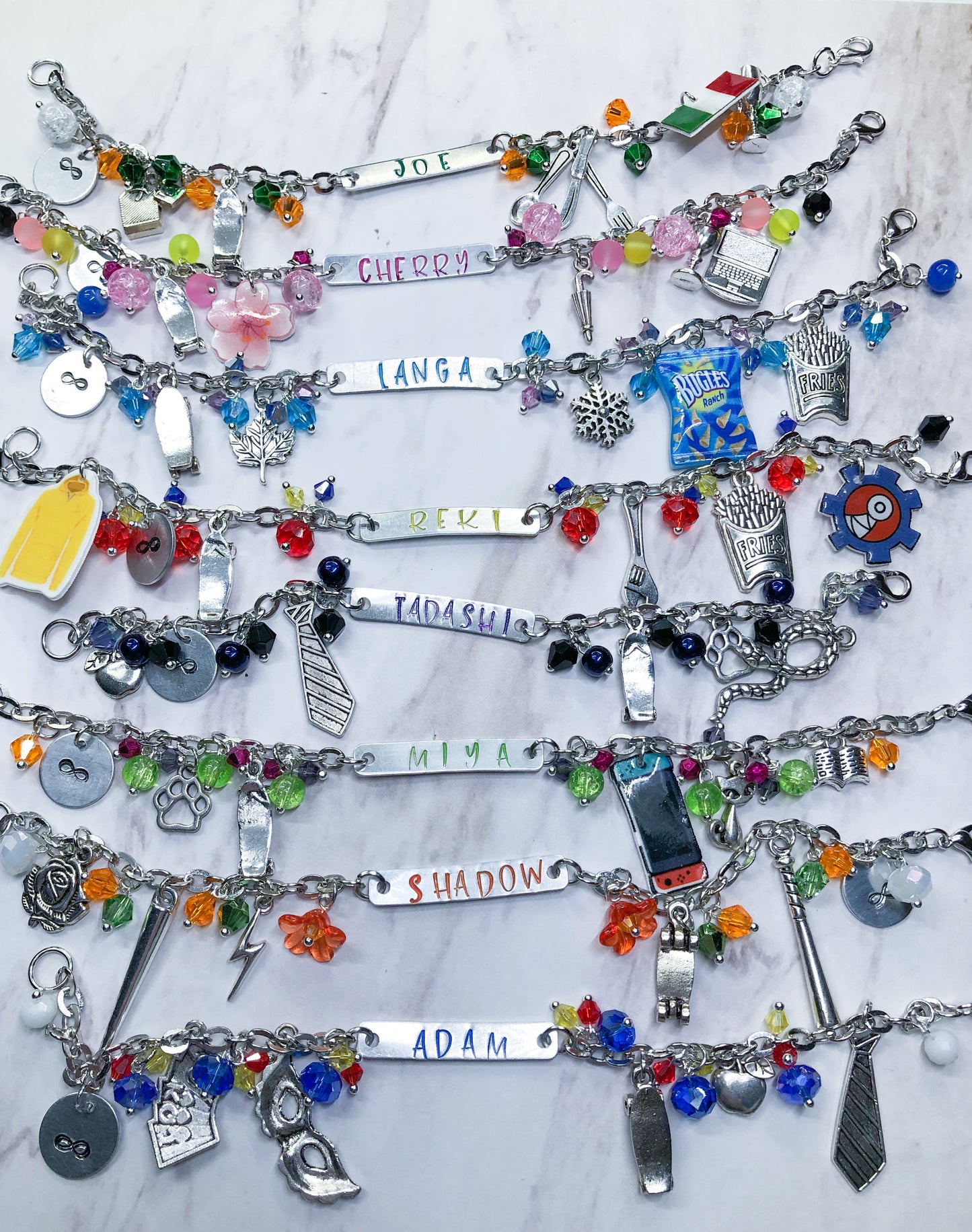 SK8 Character Loaded Bracelets