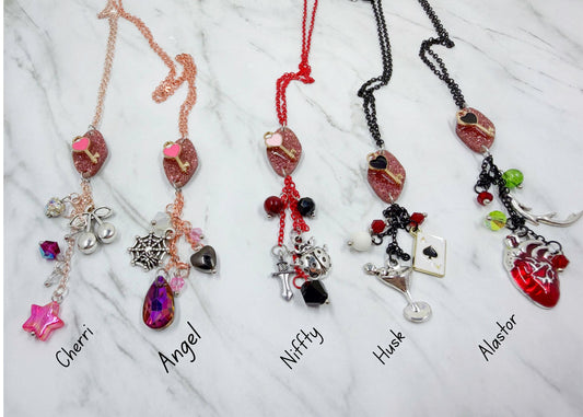 Hazbin Hotel Key Necklaces