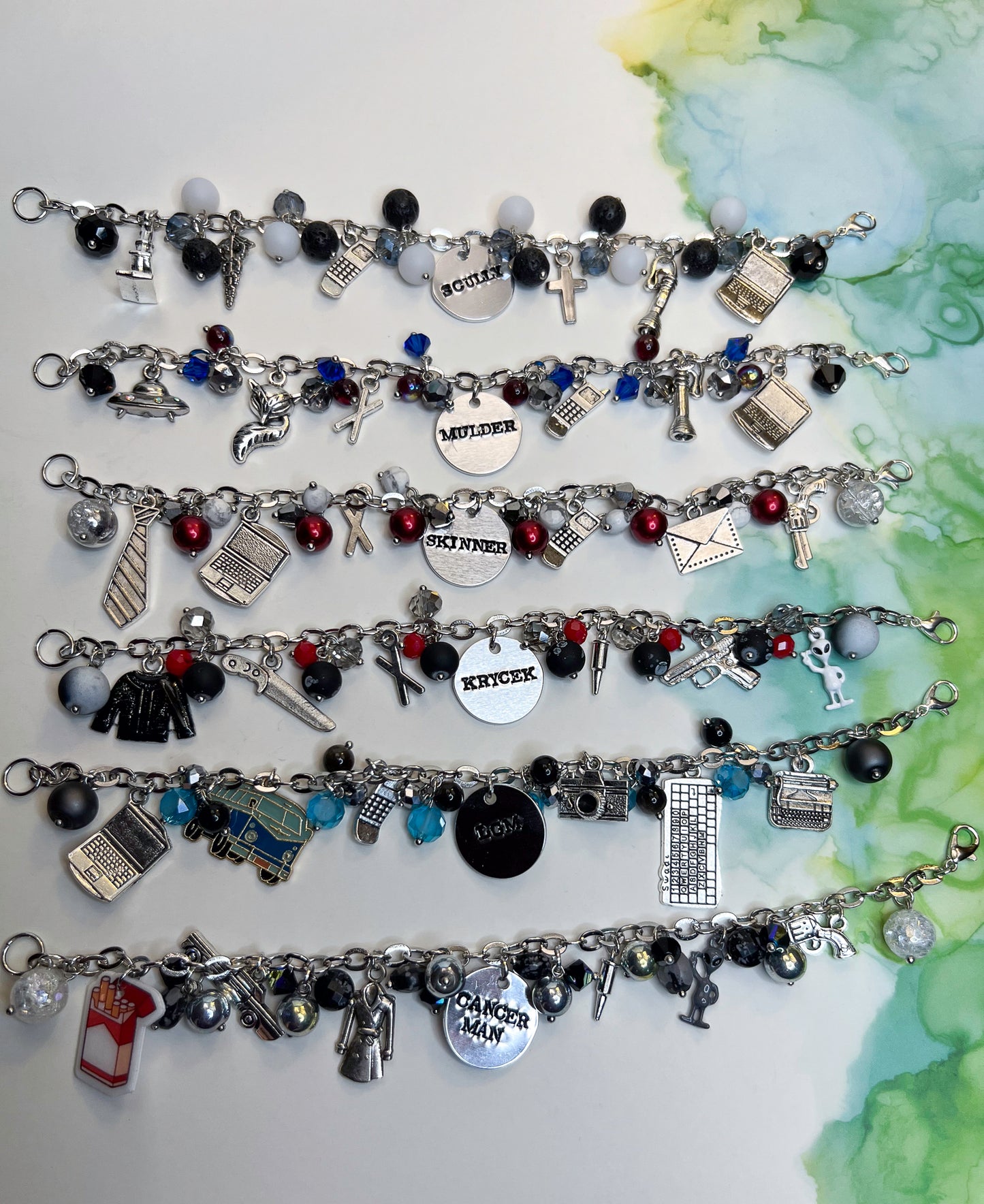 X Files Character Bracelets