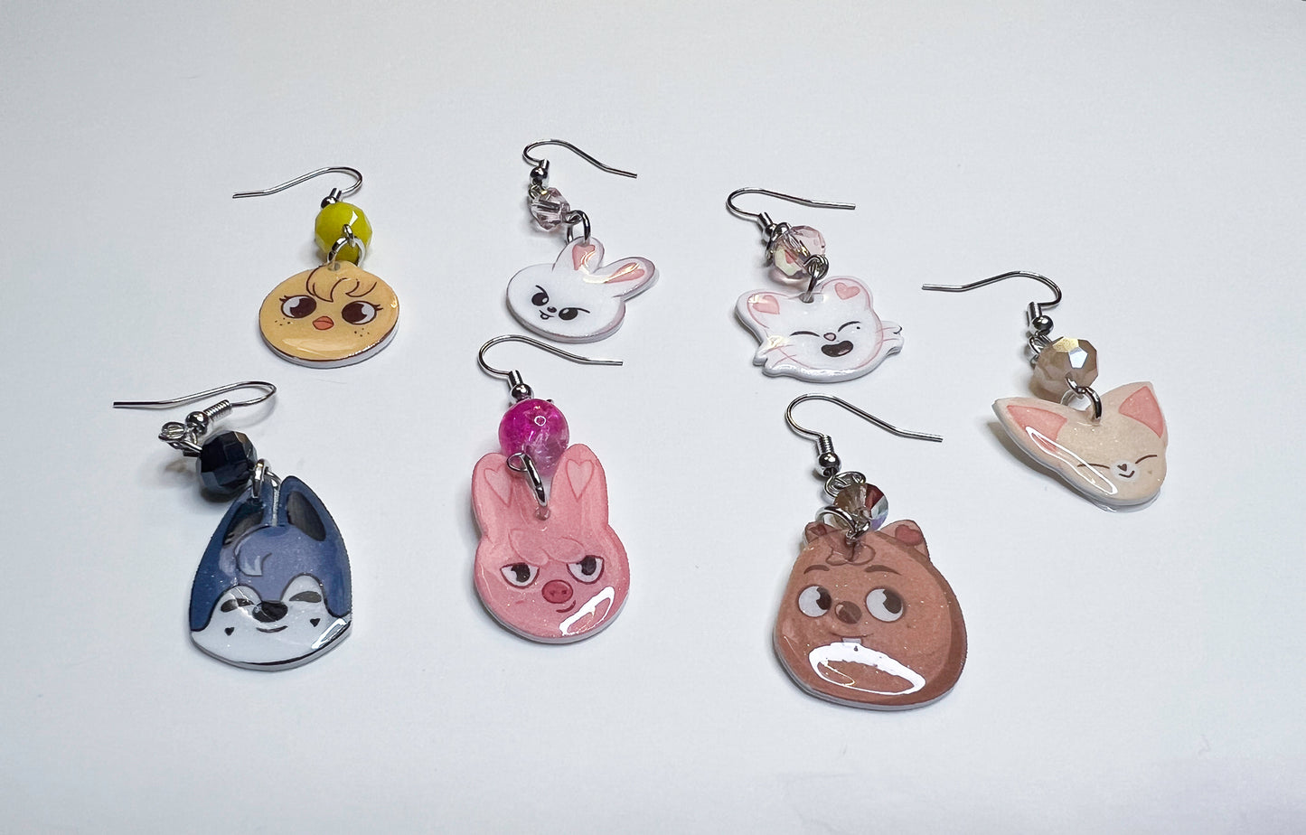 K-Pop Stray SKZOO Dangle Earrings