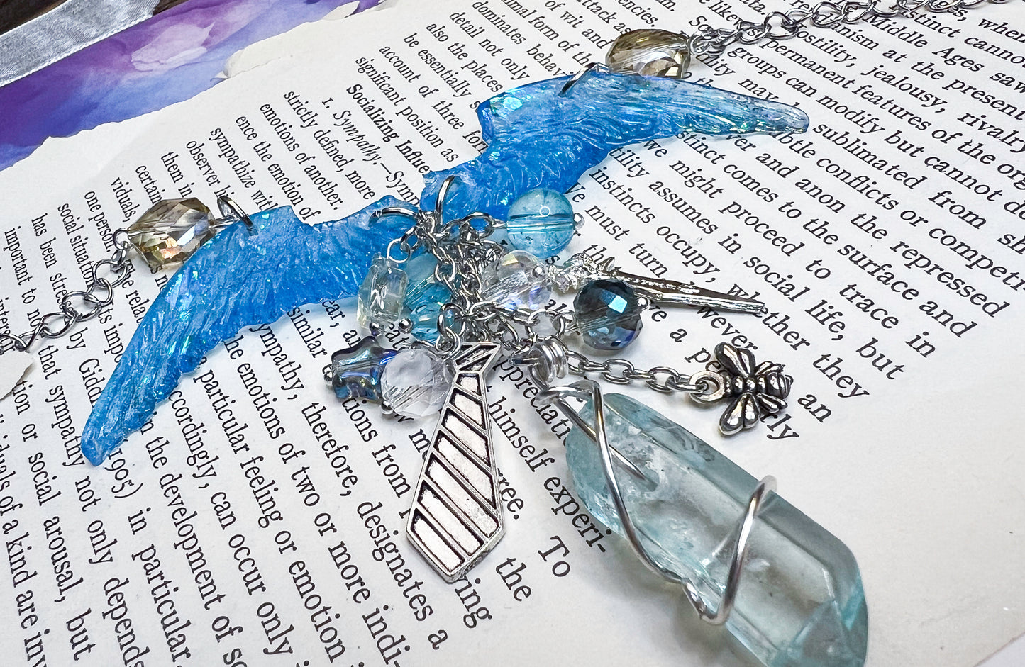 Castiel's Angelic Grace Necklace