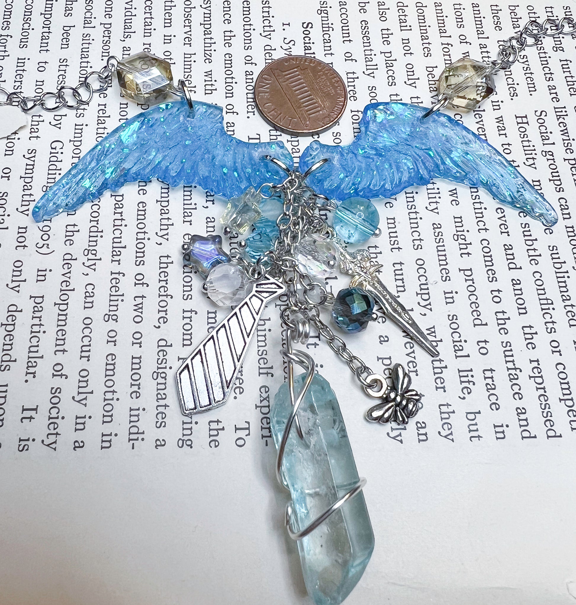 Castiel's Angelic Grace Necklace – Nerdy Robots Jewelry