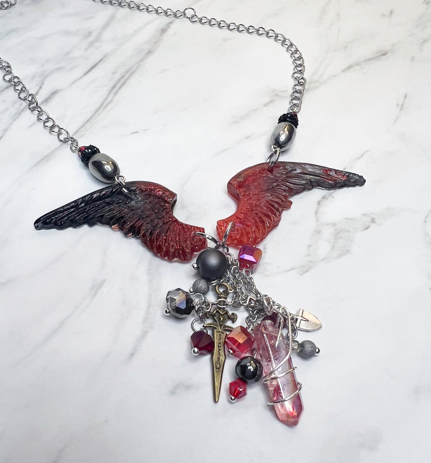 Lucifer's Fallen Grace Necklace