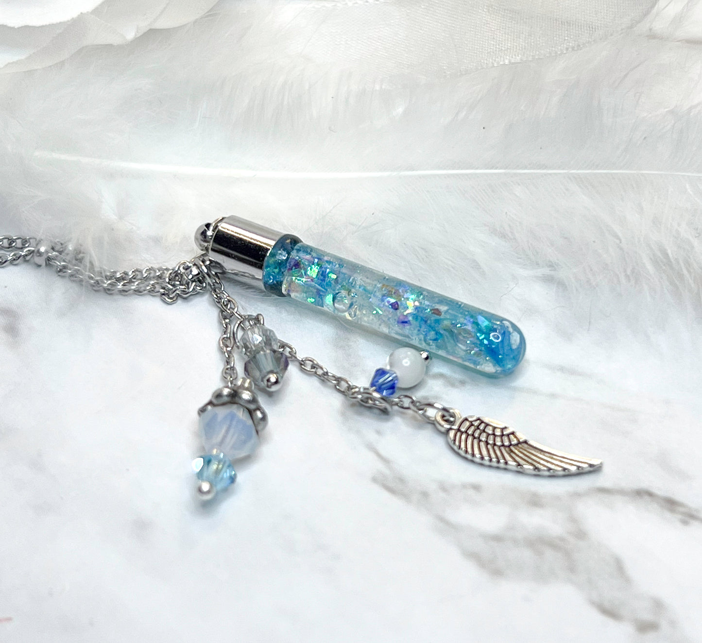 Castiel's Trapped Bottled Grace Necklace