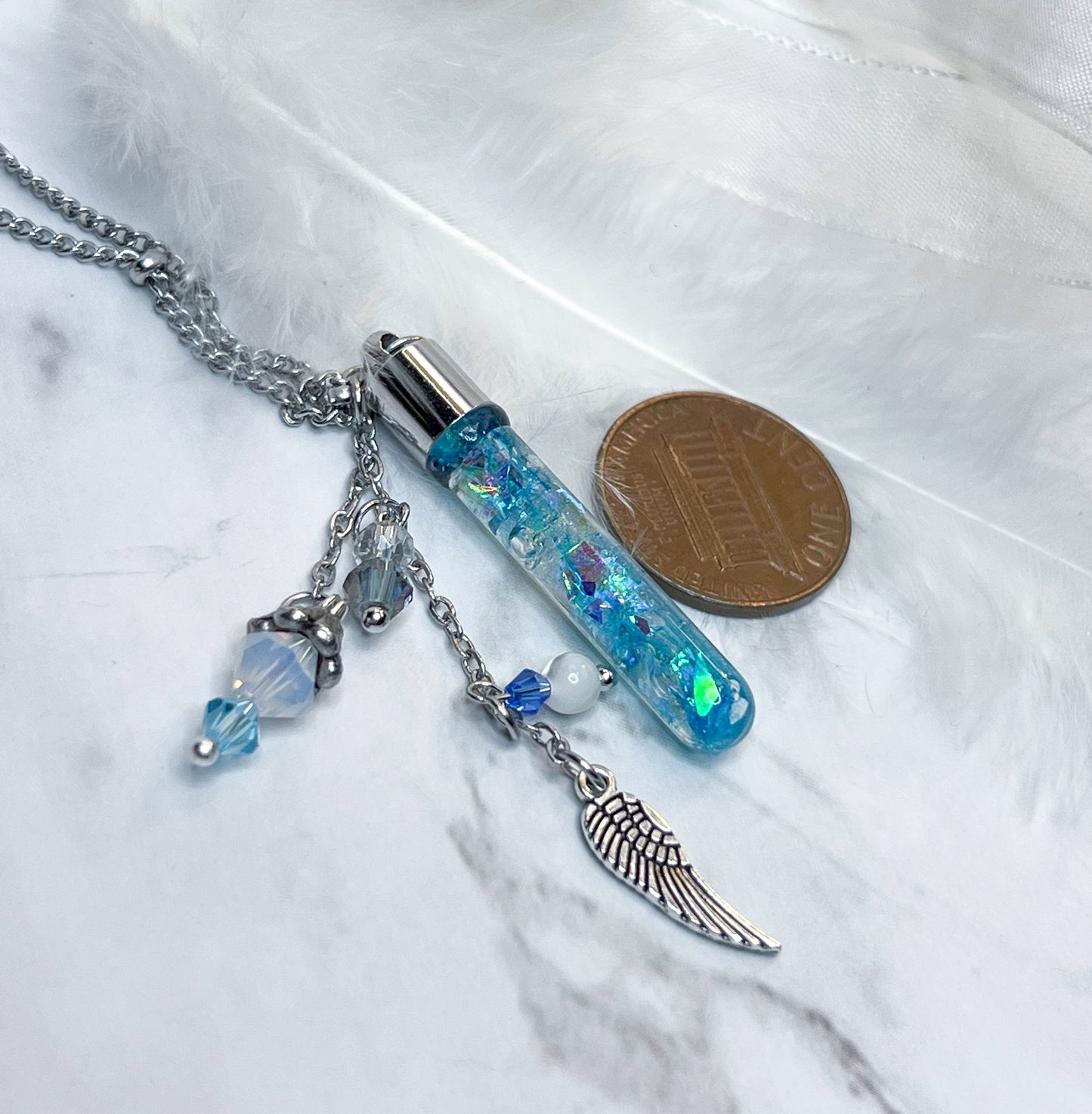 Castiel's Trapped Bottled Grace Necklace