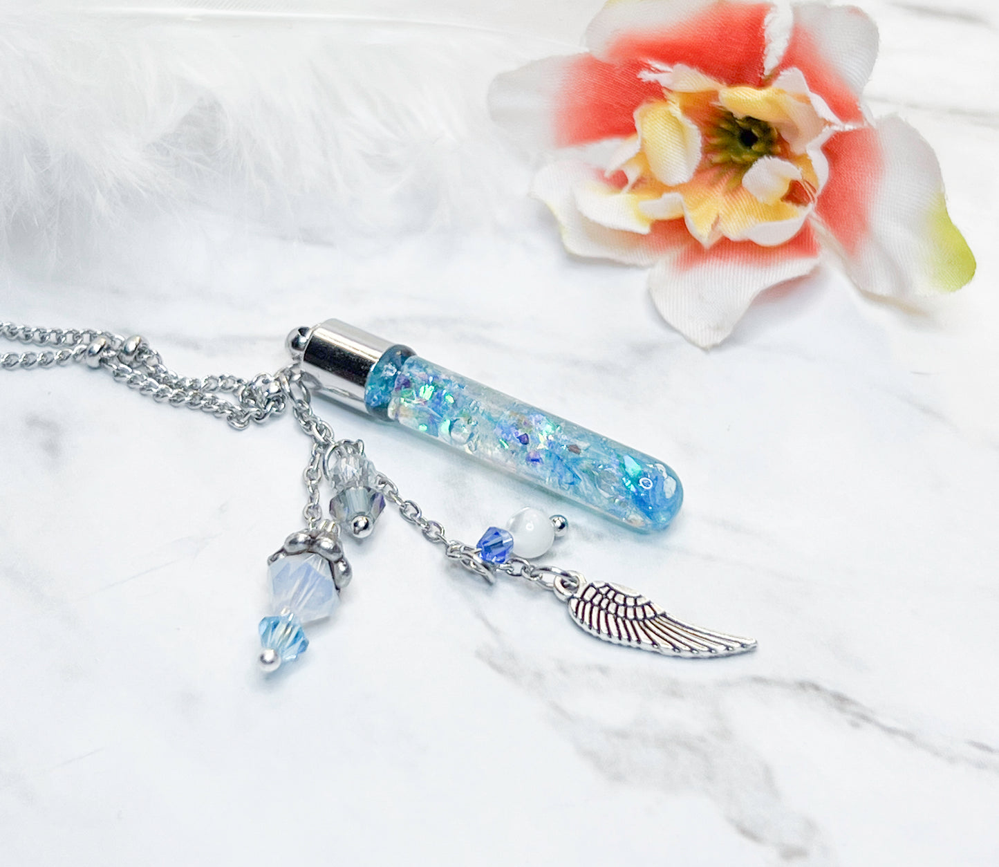 Castiel's Trapped Bottled Grace Necklace