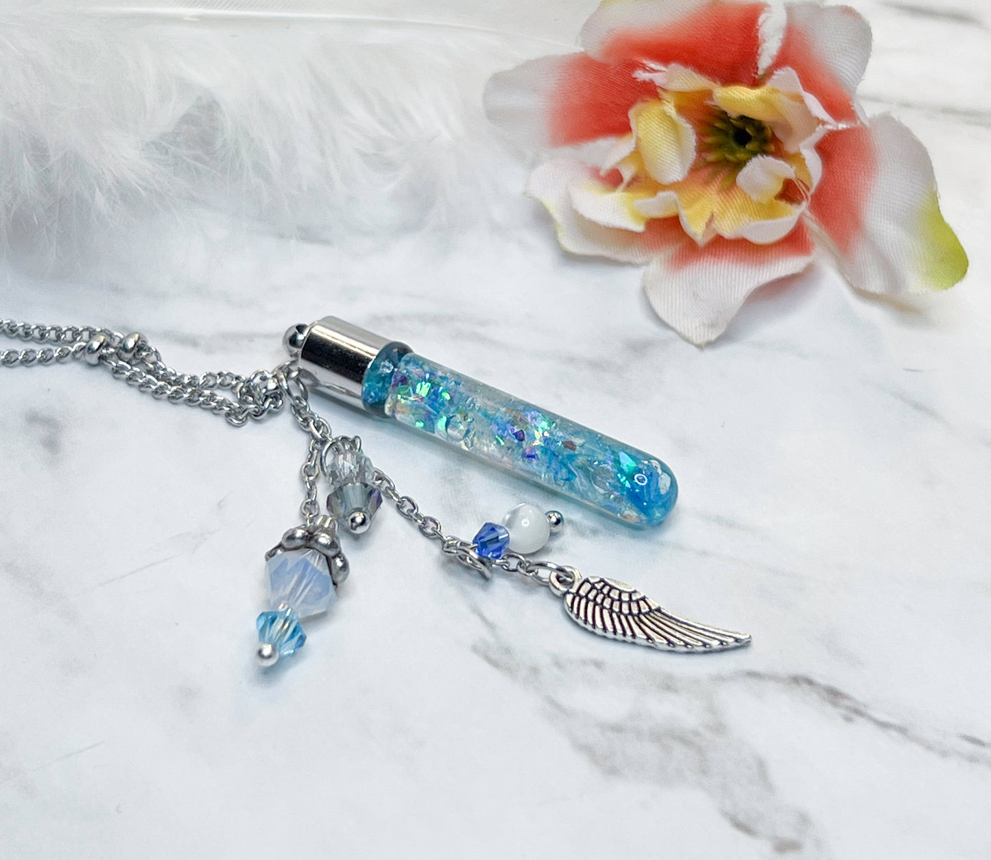 Castiel's Trapped Bottled Grace Necklace