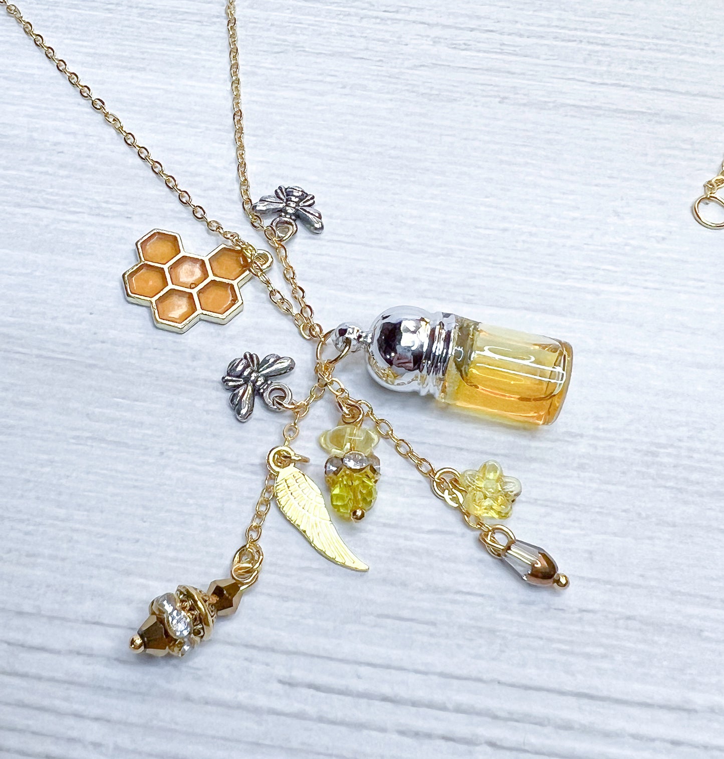 Castiel's Honey Bee Necklace